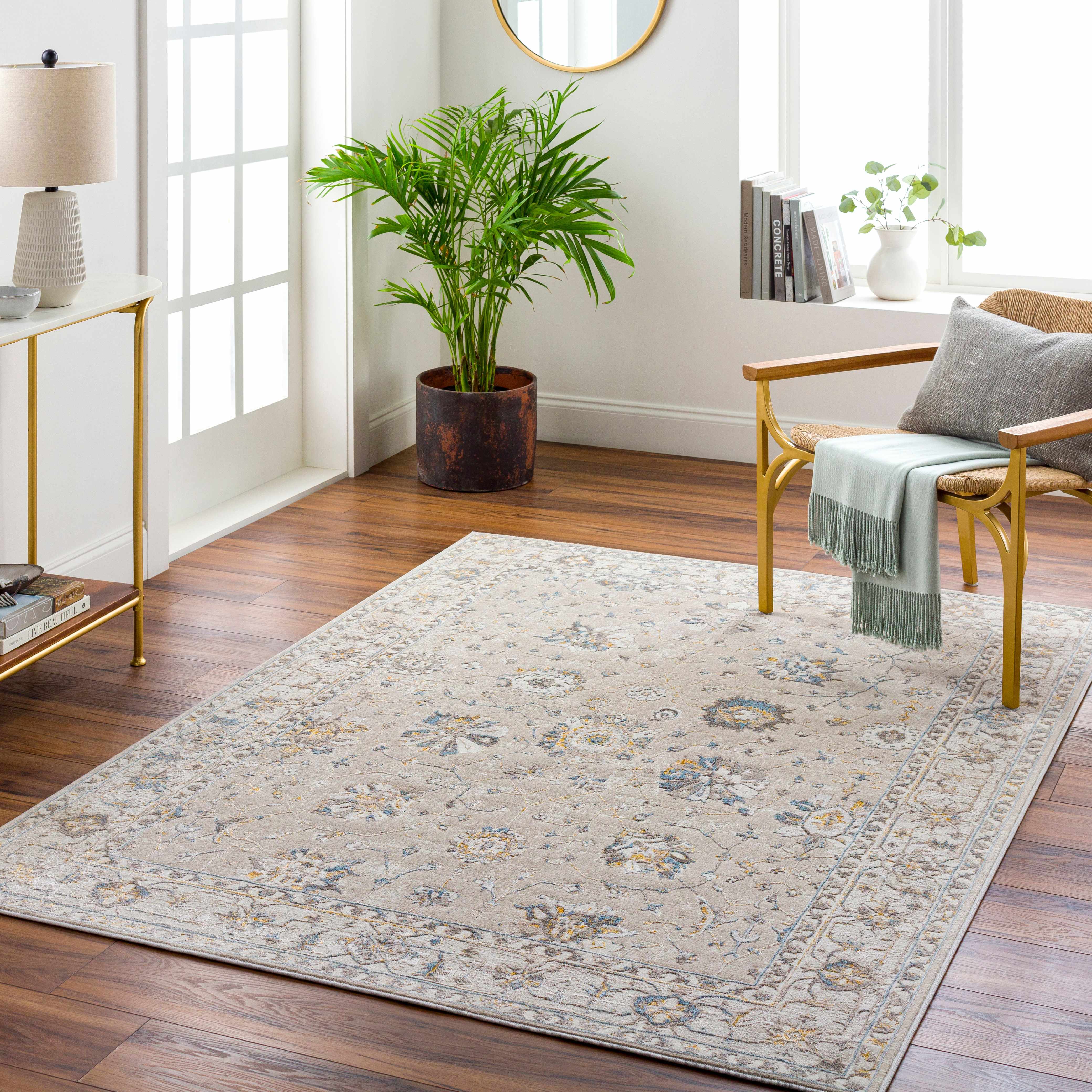 Bernadette 5'3in x 7' Area Rug - Hauteloom