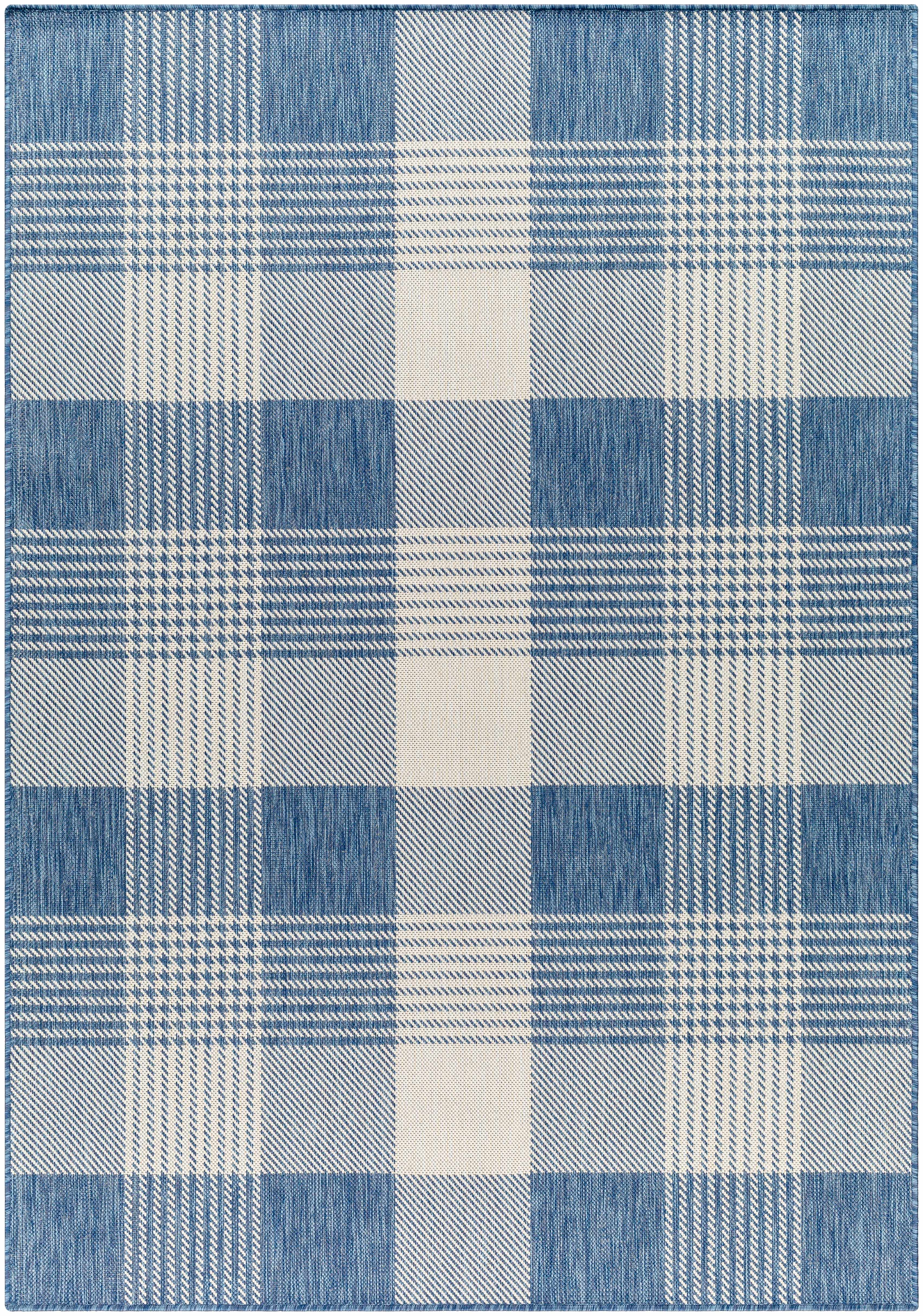 Aubin 5'3in x 7' Outdoor Area Rug - Hauteloom