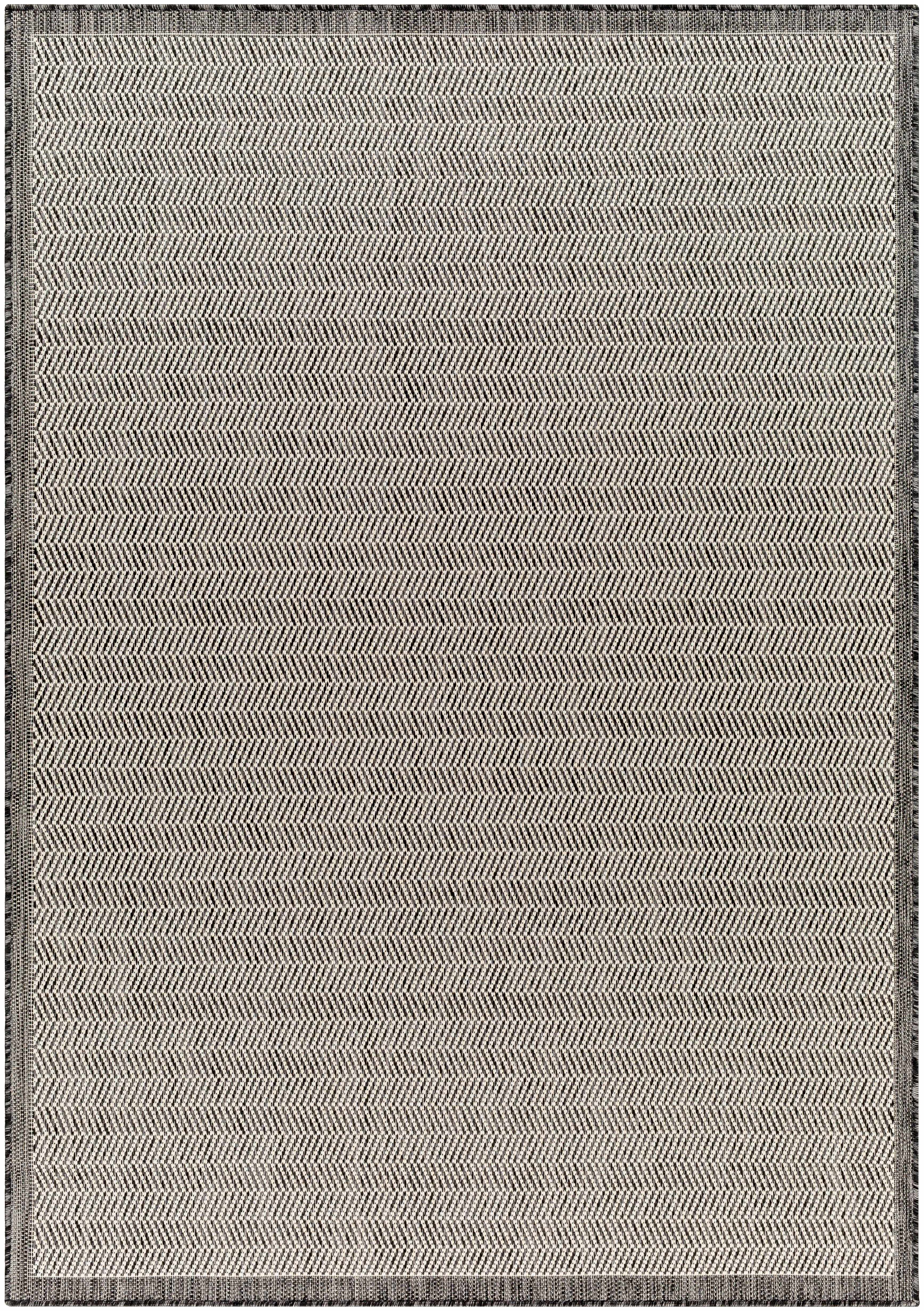 Genet 6'7in x 9' Outdoor Area Rug - Hauteloom