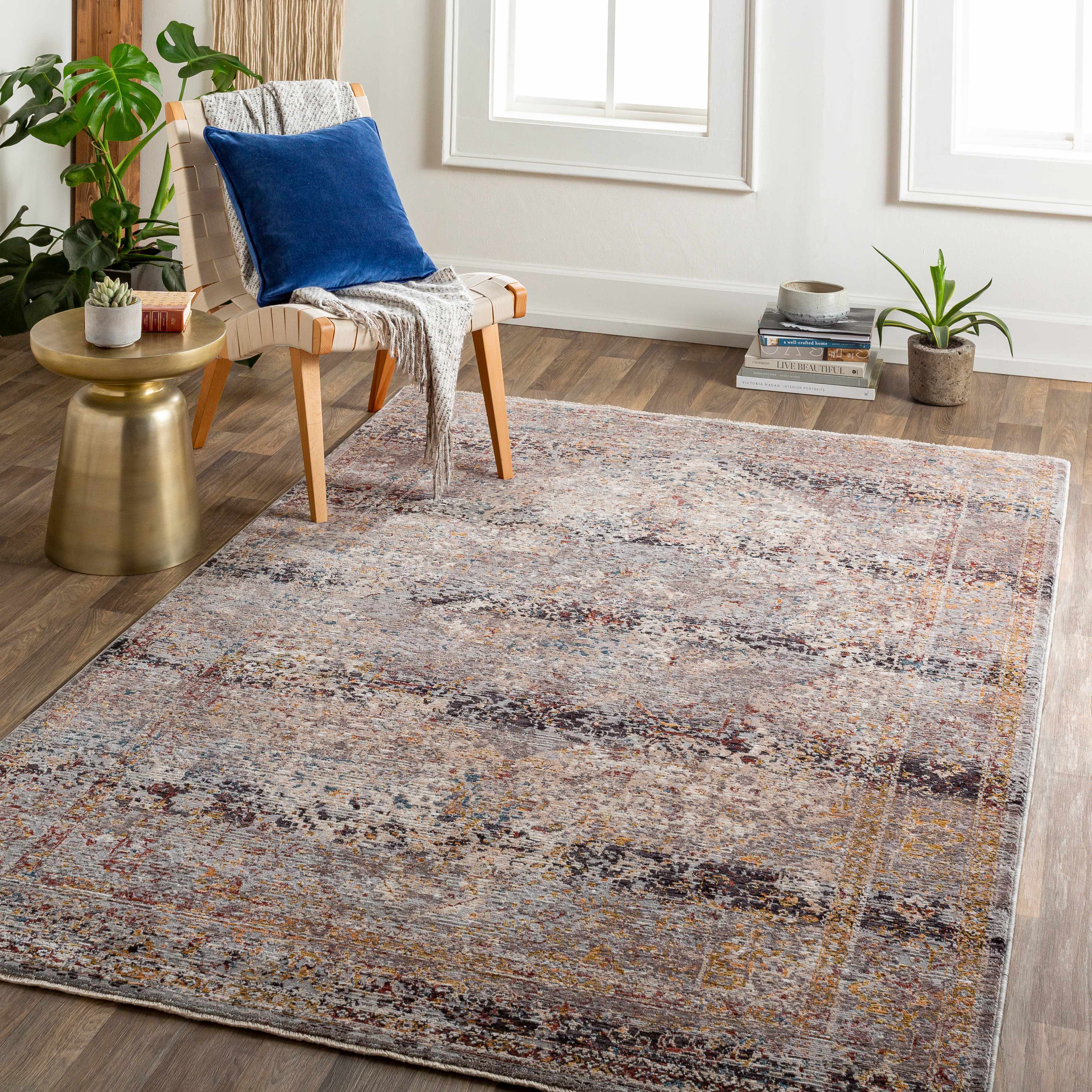 Kaynakkaya 5' x 8'2in Updated Traditional Farmhouse Area Rug - Hauteloom