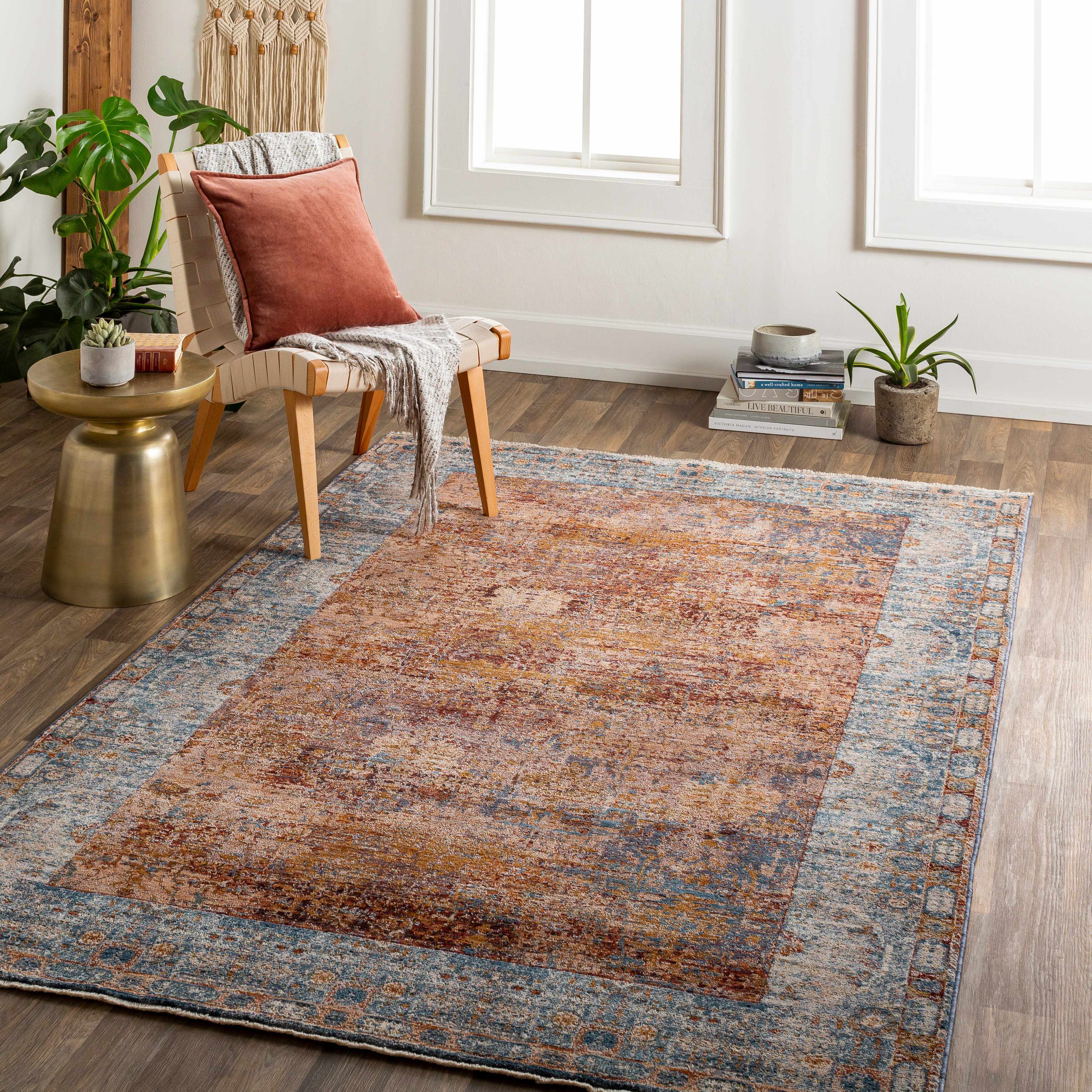 Demirci 5' x 8'2in Updated Traditional Farmhouse Area Rug - Hauteloom