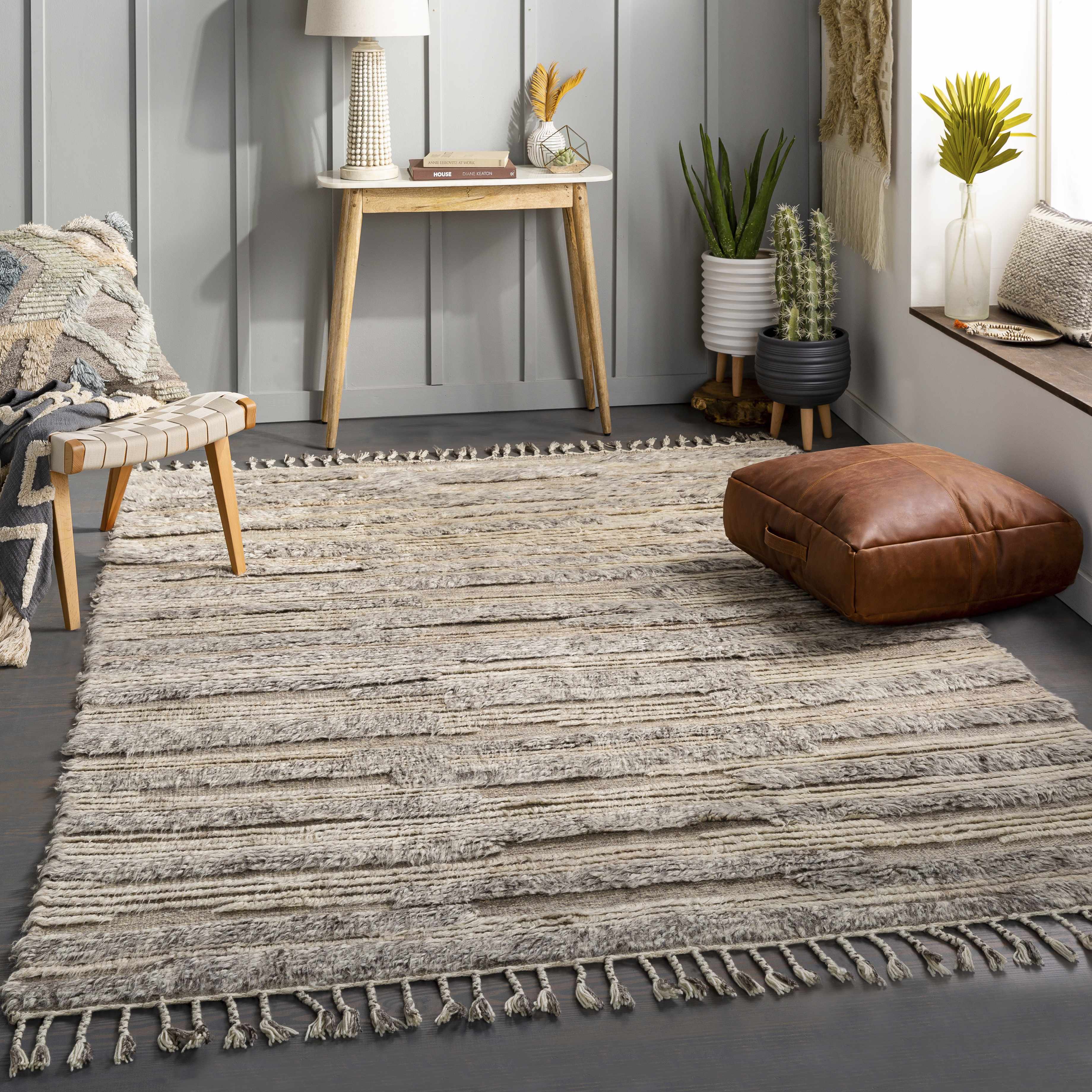 Saundersfoot 8' x 10' Wool Area Rug - Hauteloom