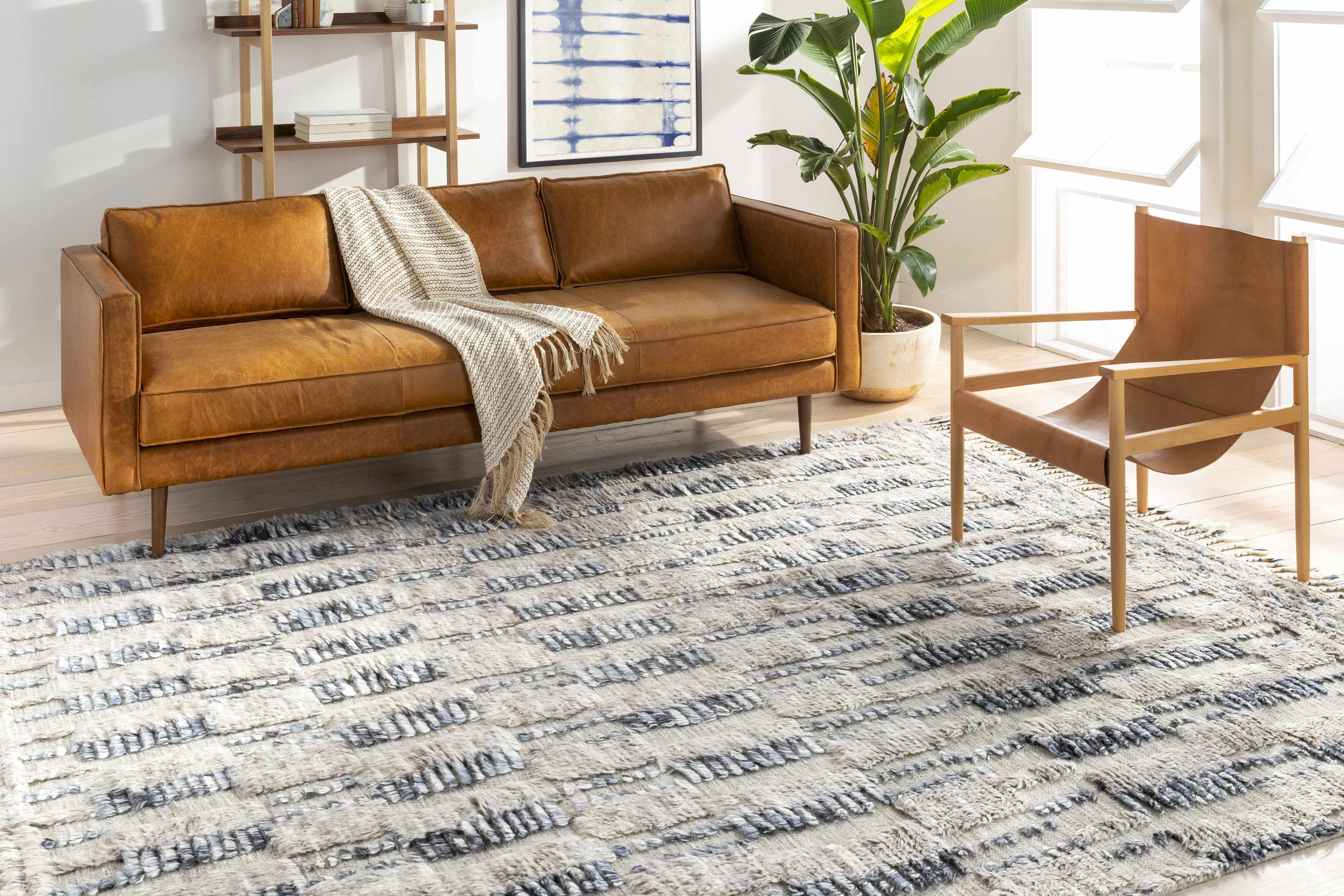 Ingham 6' x 9' Wool Area Rug - Hauteloom