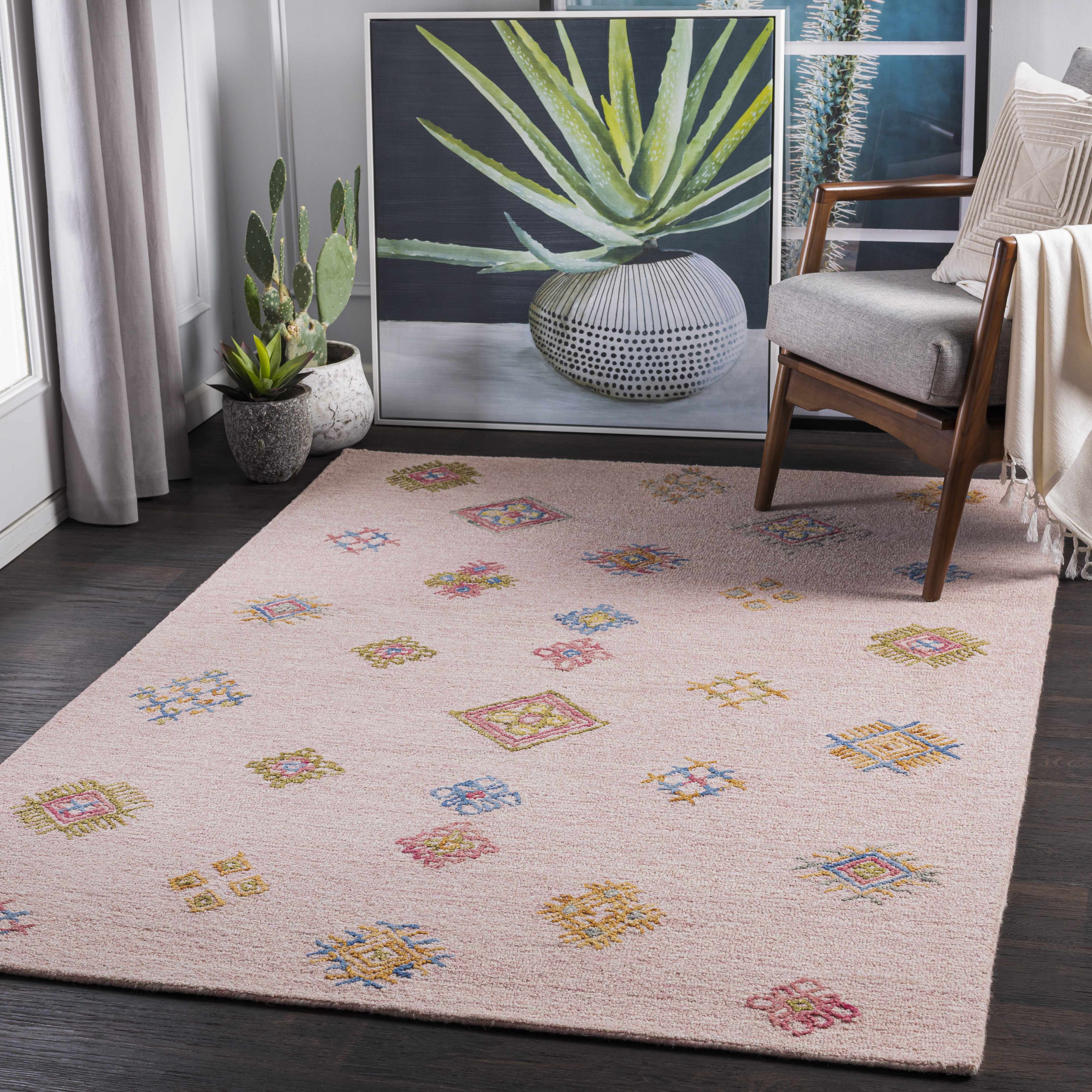 Geeveston 8' x 10' Wool Area Rug - Hauteloom