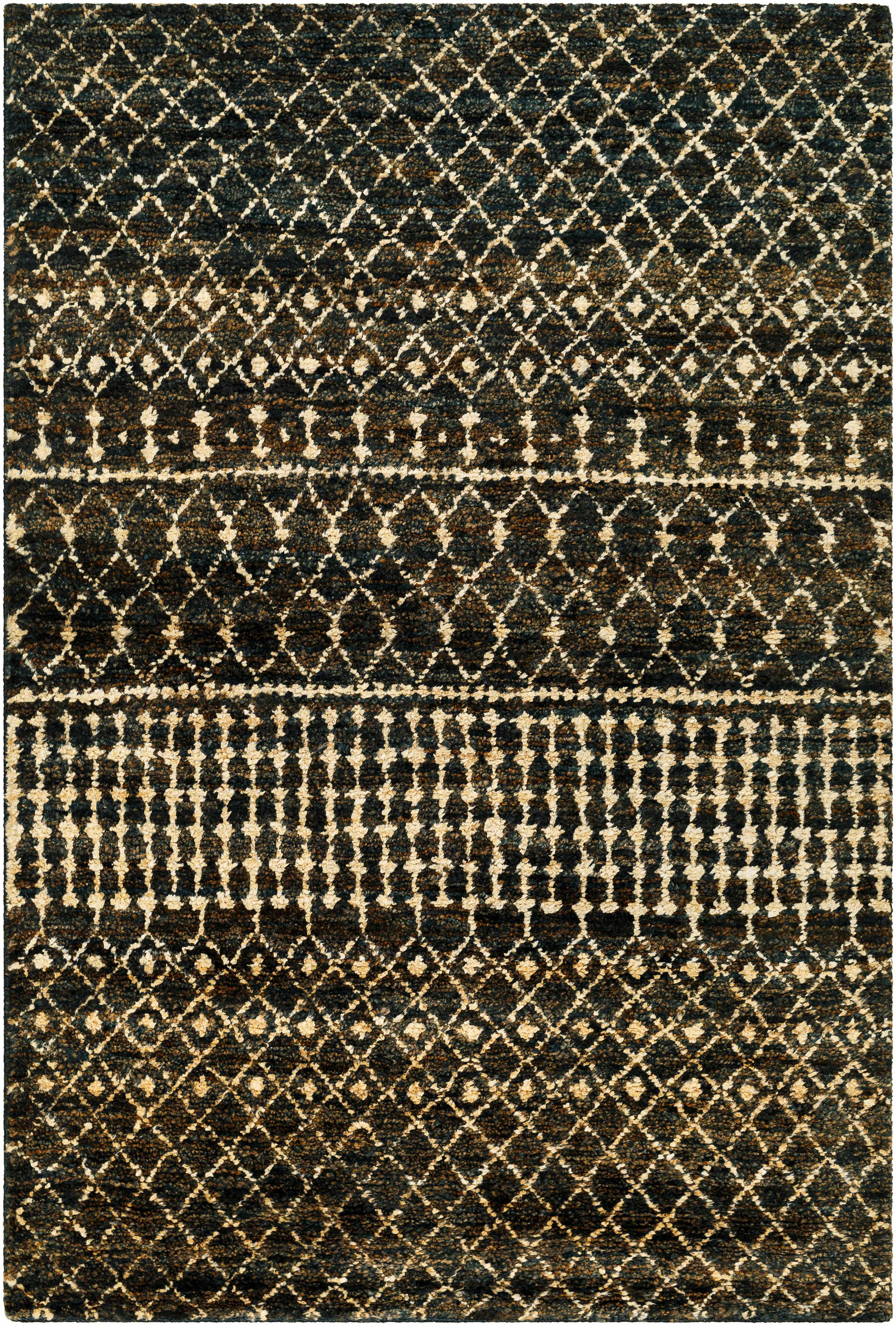 Aziz 6' x 9' Jute Area Rug - Hauteloom