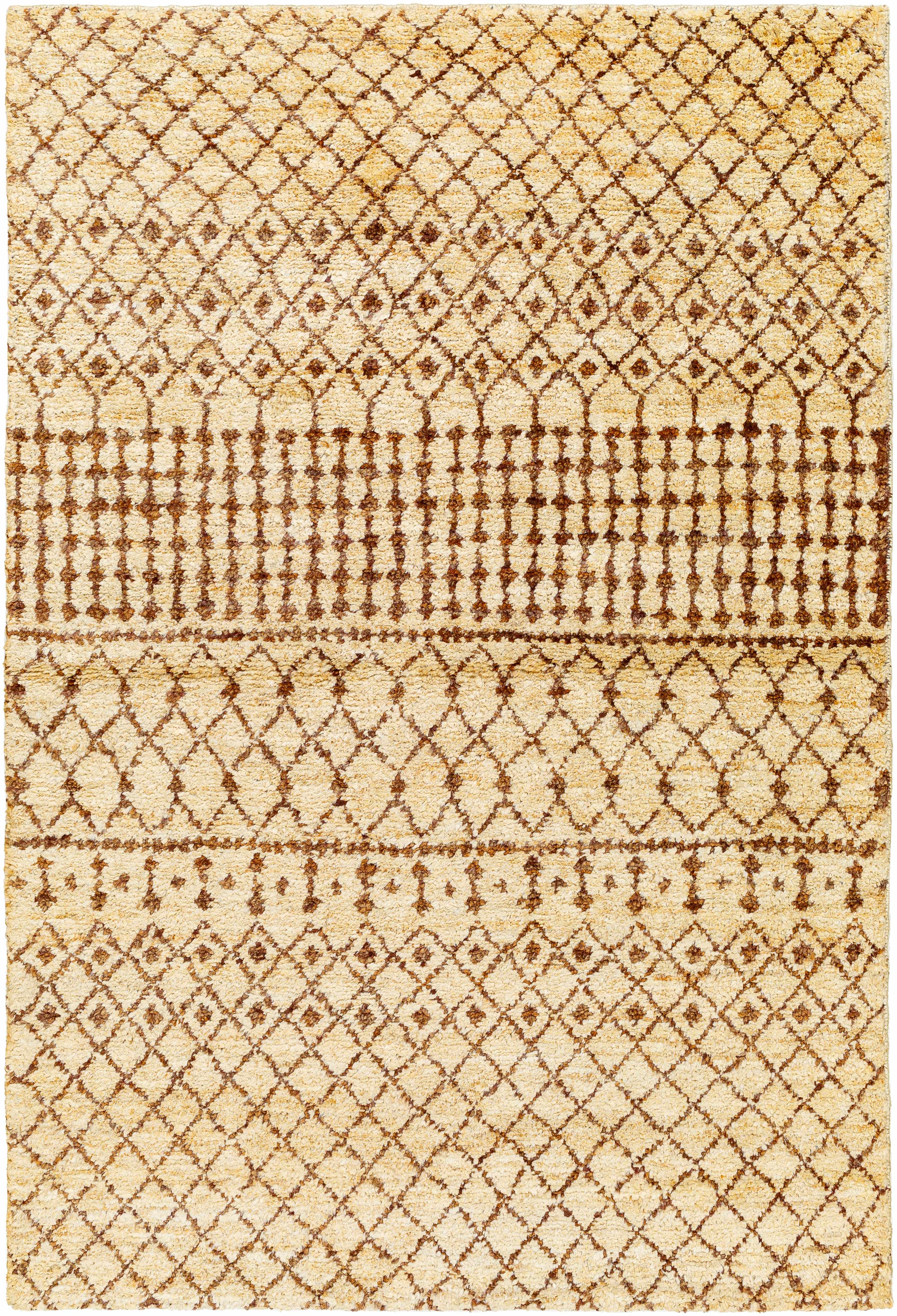 Ceron 6' x 9' Jute Area Rug - Hauteloom