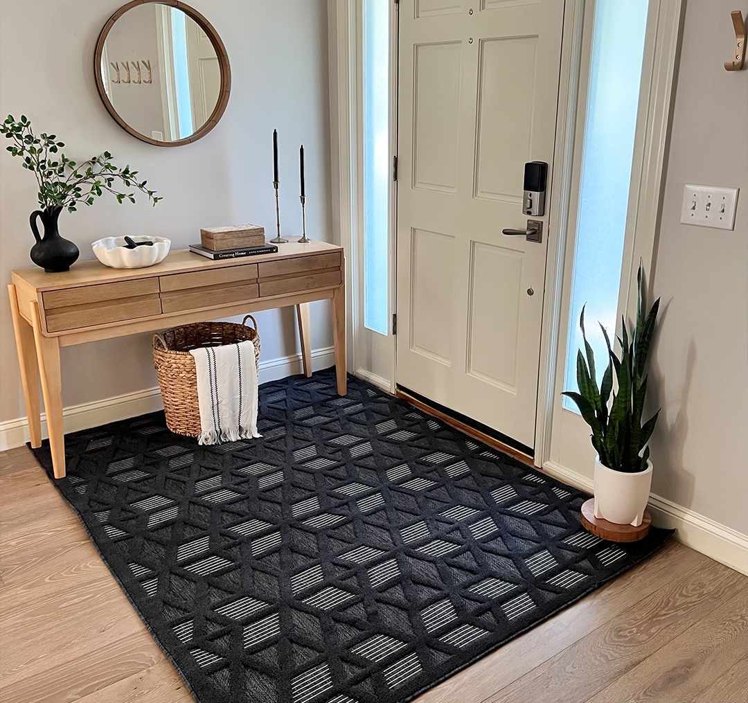 Nuri 7'10in x 10' Outdoor Area Rug - Hauteloom