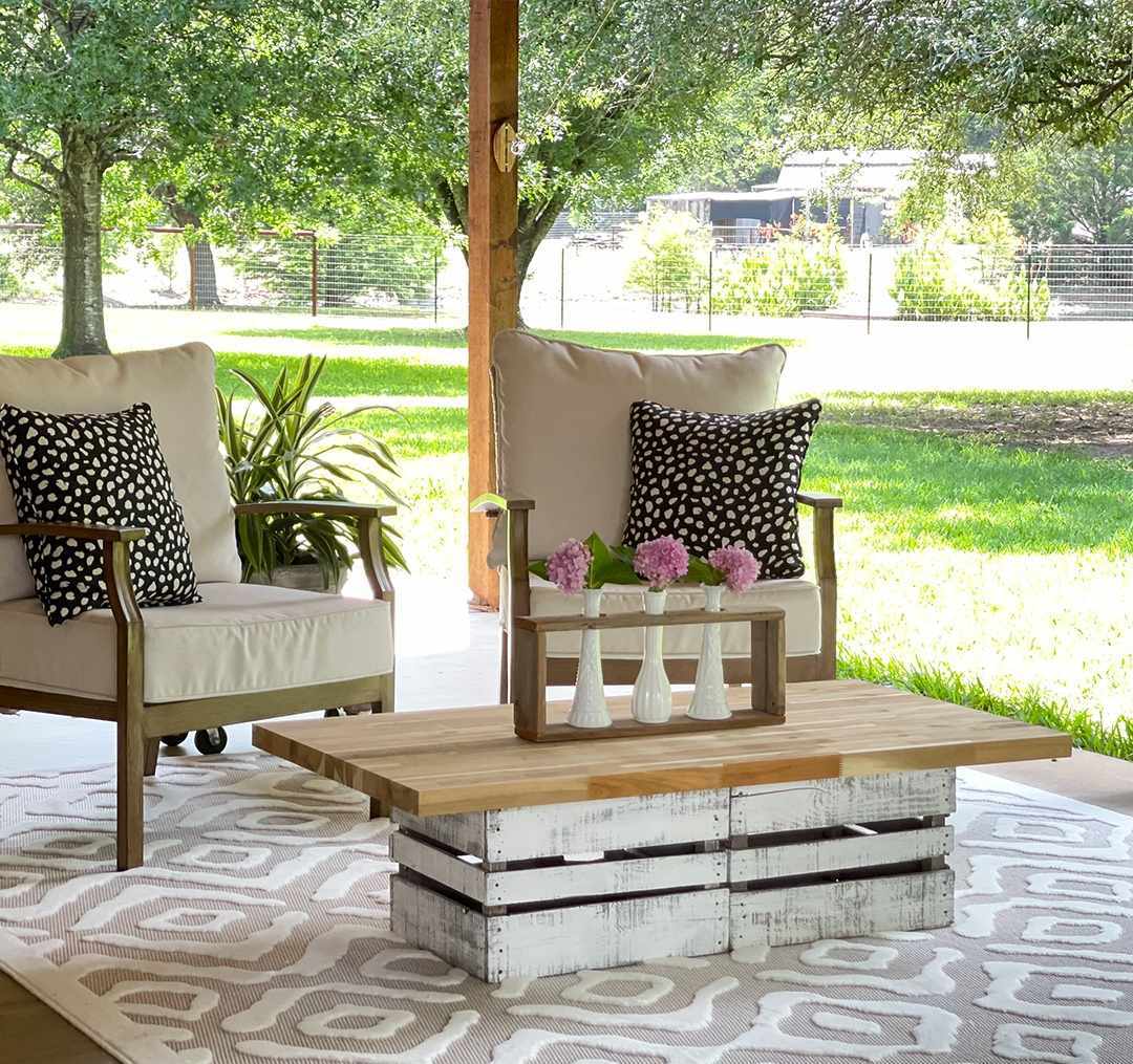 Burl 5'3in x 7' Outdoor Area Rug - Hauteloom