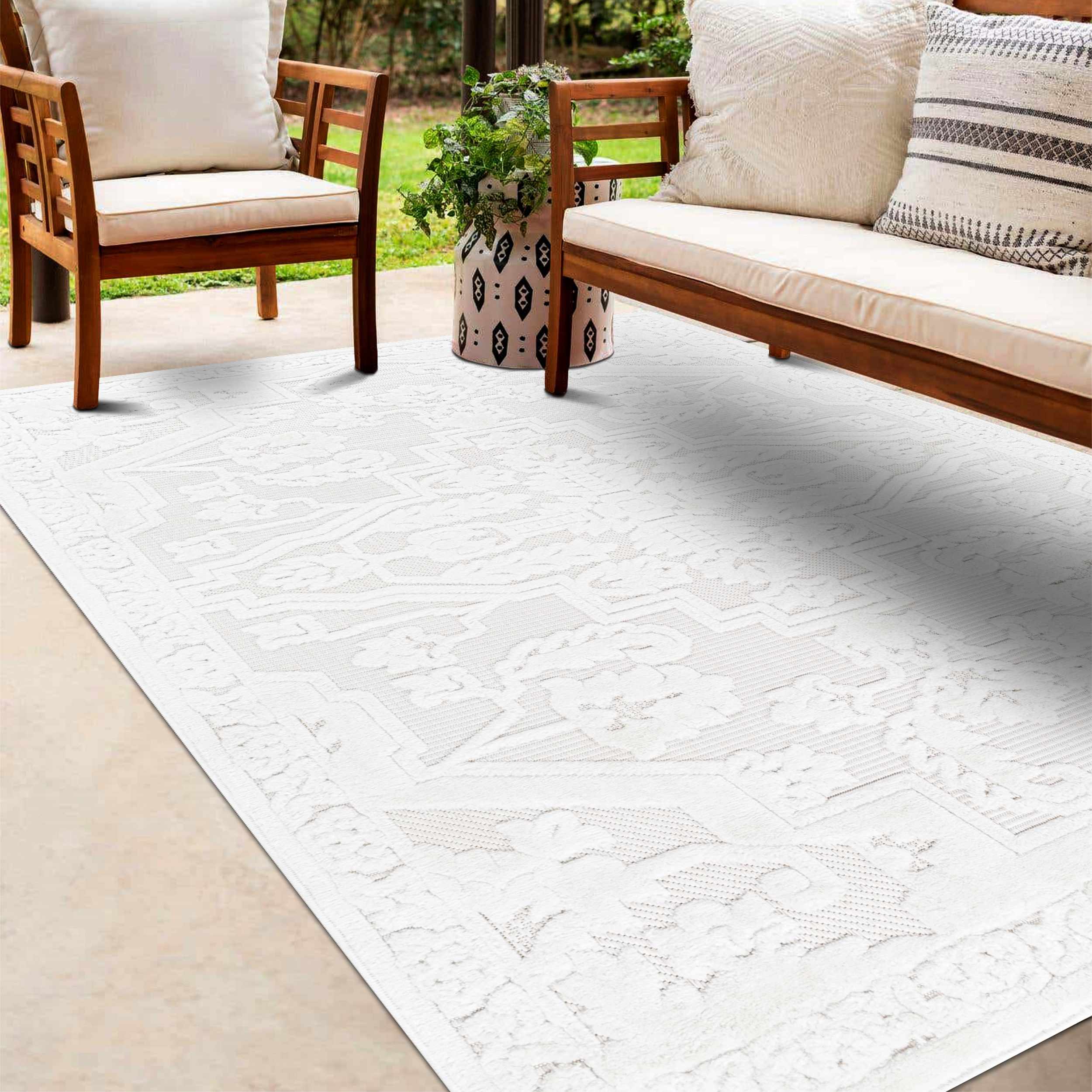 Chen 9'2in x 12' Outdoor Area Rug - Hauteloom