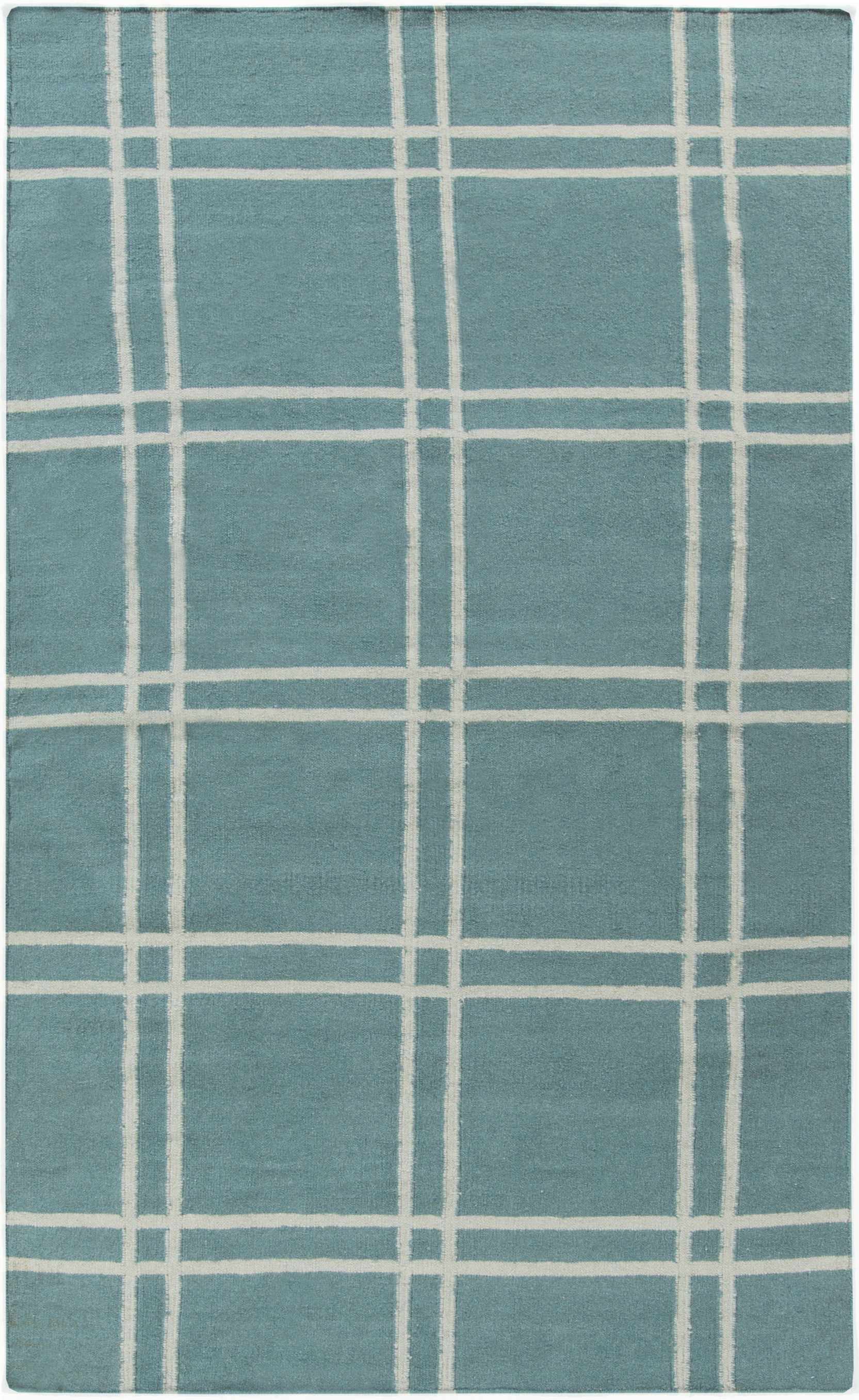 Price 8' x 11' Modern Solid Stripes Wool Area Rug - Hauteloom