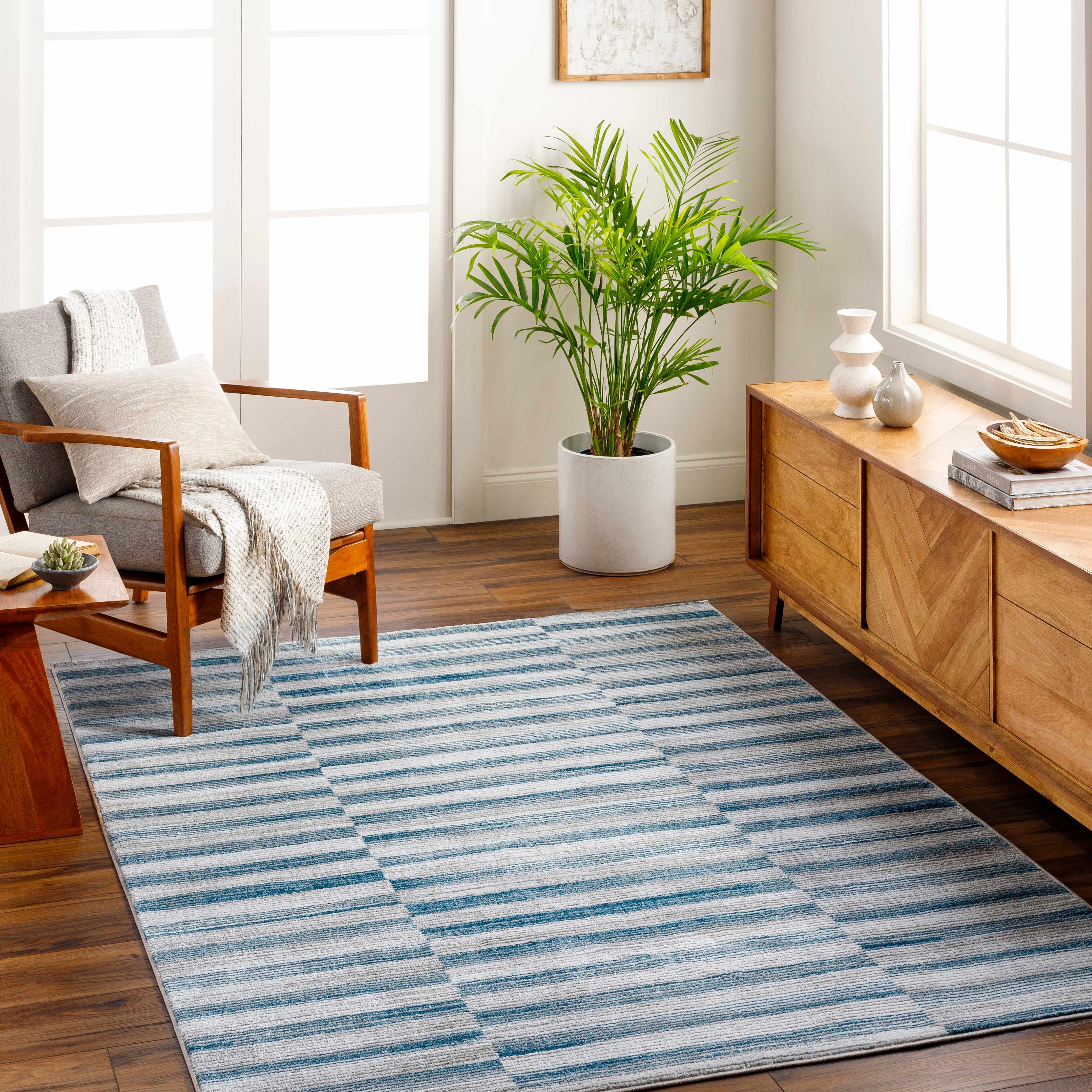 Gorou 5'3in x 7' Area Rug - Hauteloom