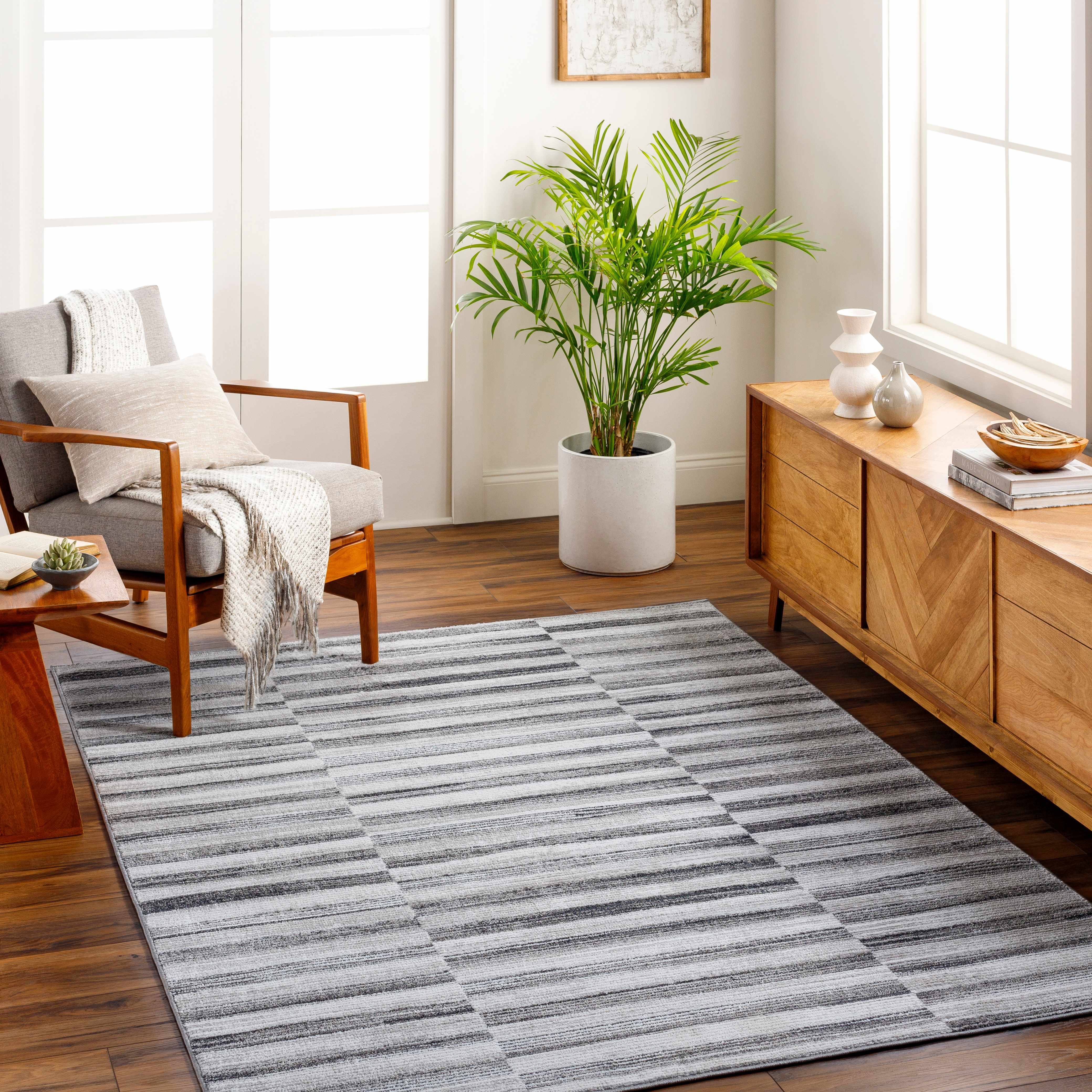 Gorou 6'7in x 9' Area Rug - Hauteloom