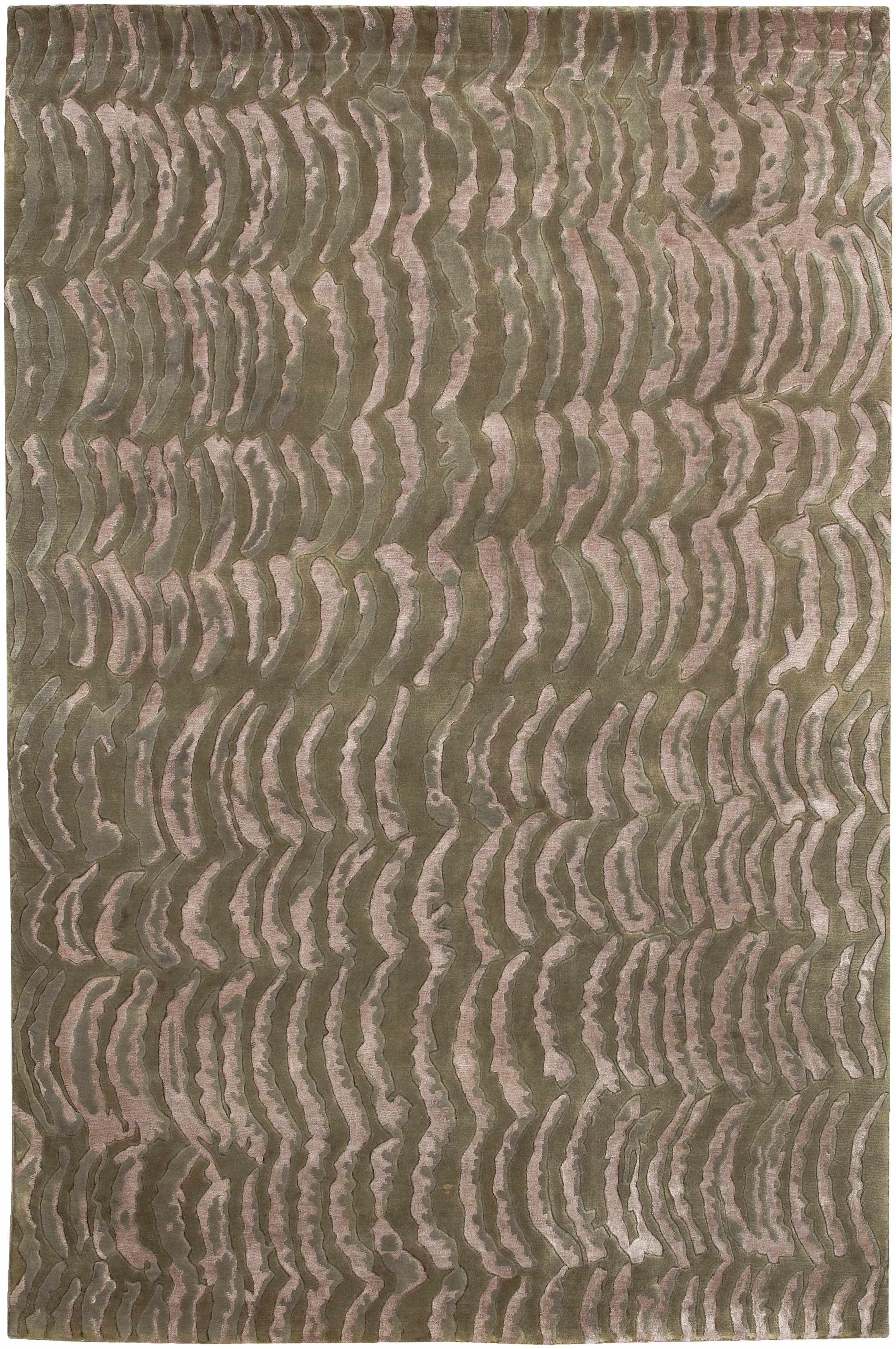 Selma 5' x 8' Handmade Updated Bohemian NZ Wool Area Rug - Hauteloom