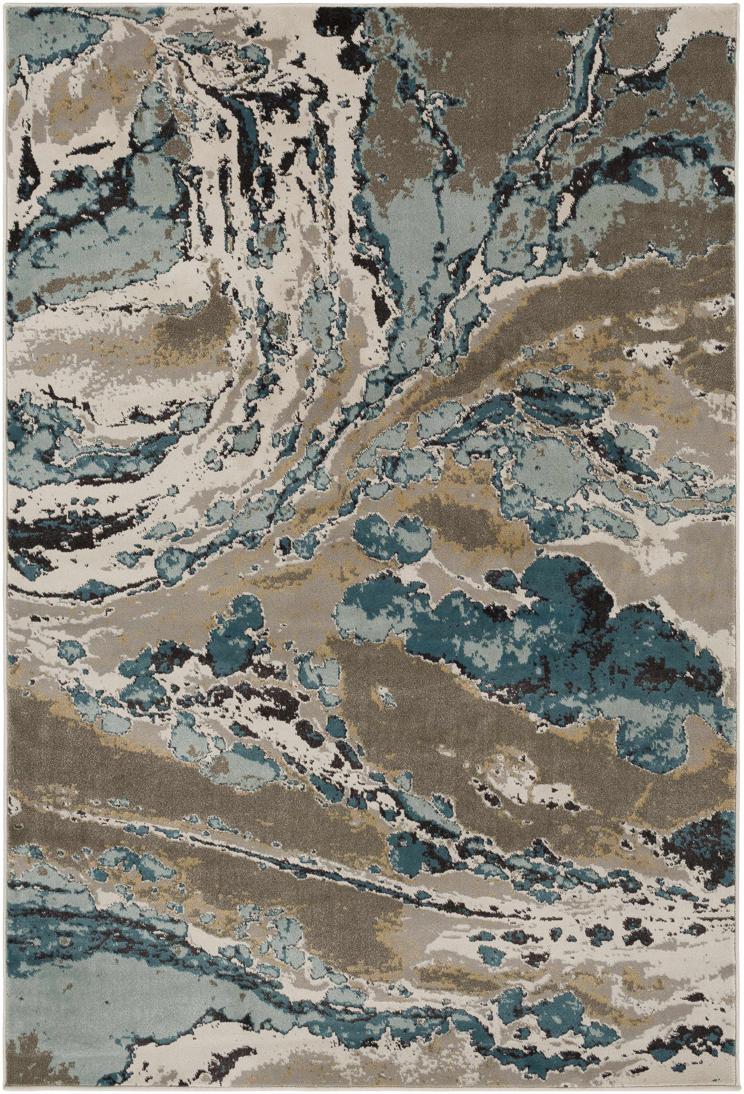 Turin 5'3in x 7'7in Modern Area Rug - Hauteloom