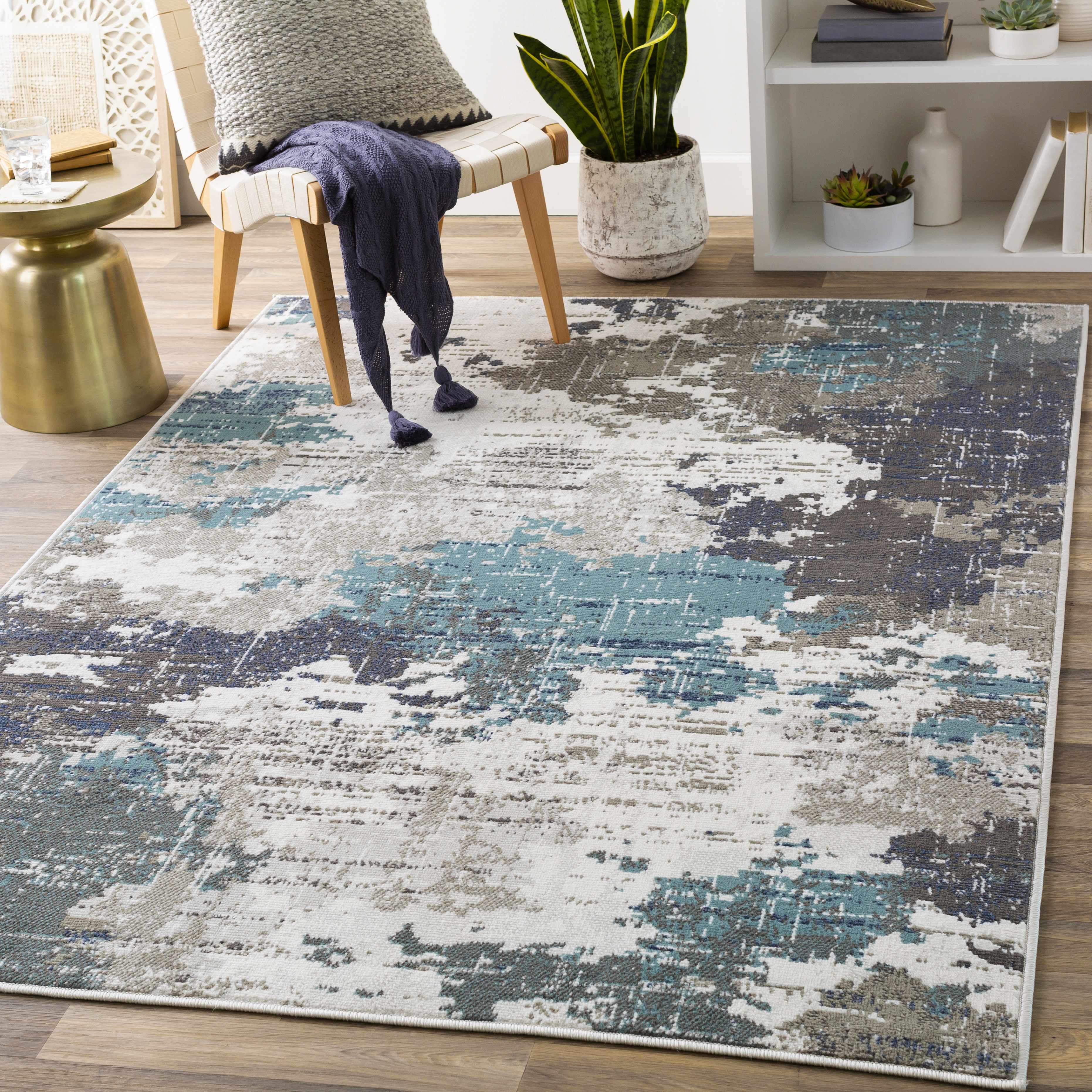 Murrurundi 7'10in x 10'2in Modern Area Rug - Hauteloom