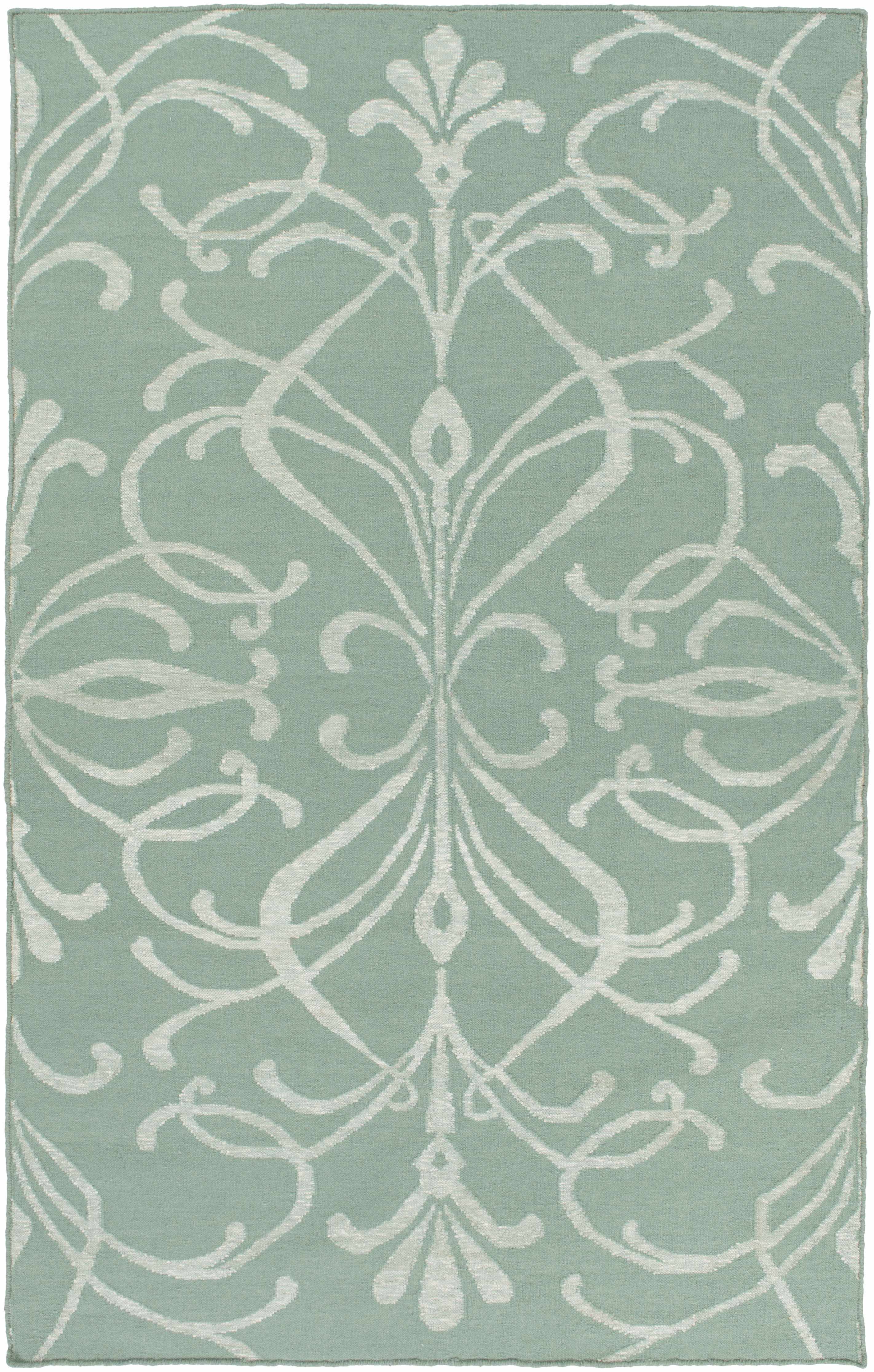 Vail 2' x 3' Medallions and Damask Traditional Persian Wool Area Rug - Hauteloom
