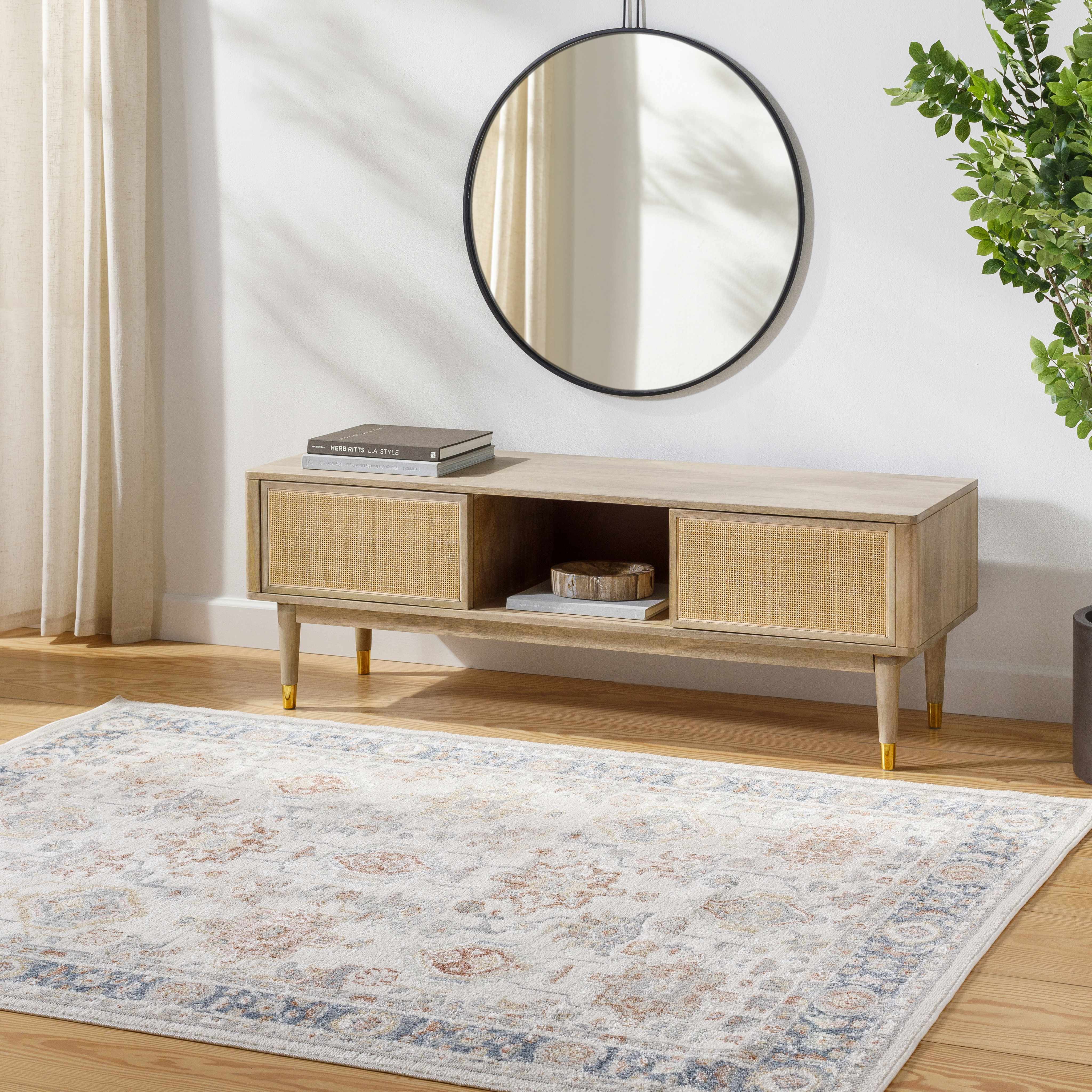 Alima 5'3in x 7' Area Rug - Hauteloom