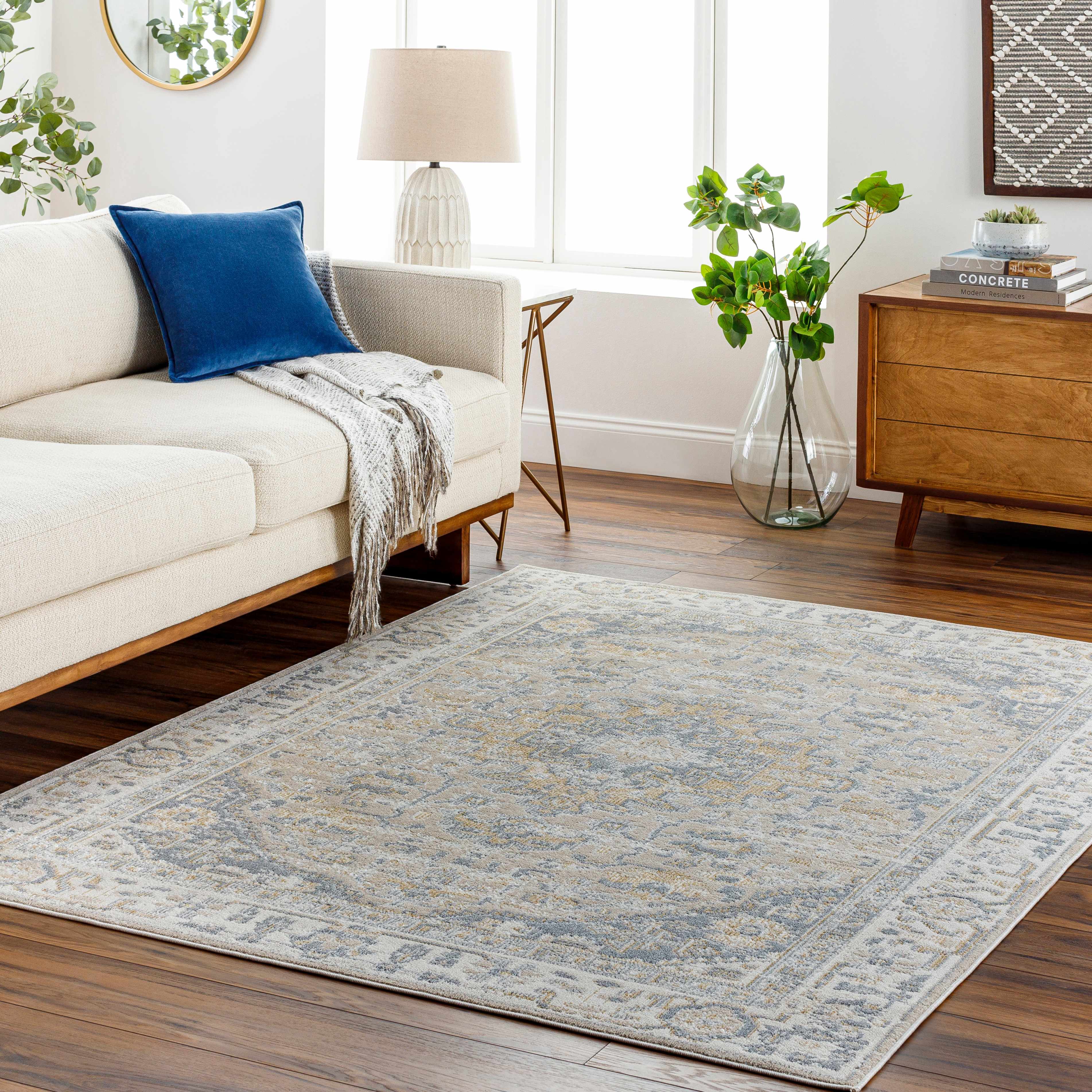 Arien 6'7in x 9' Area Rug - Hauteloom
