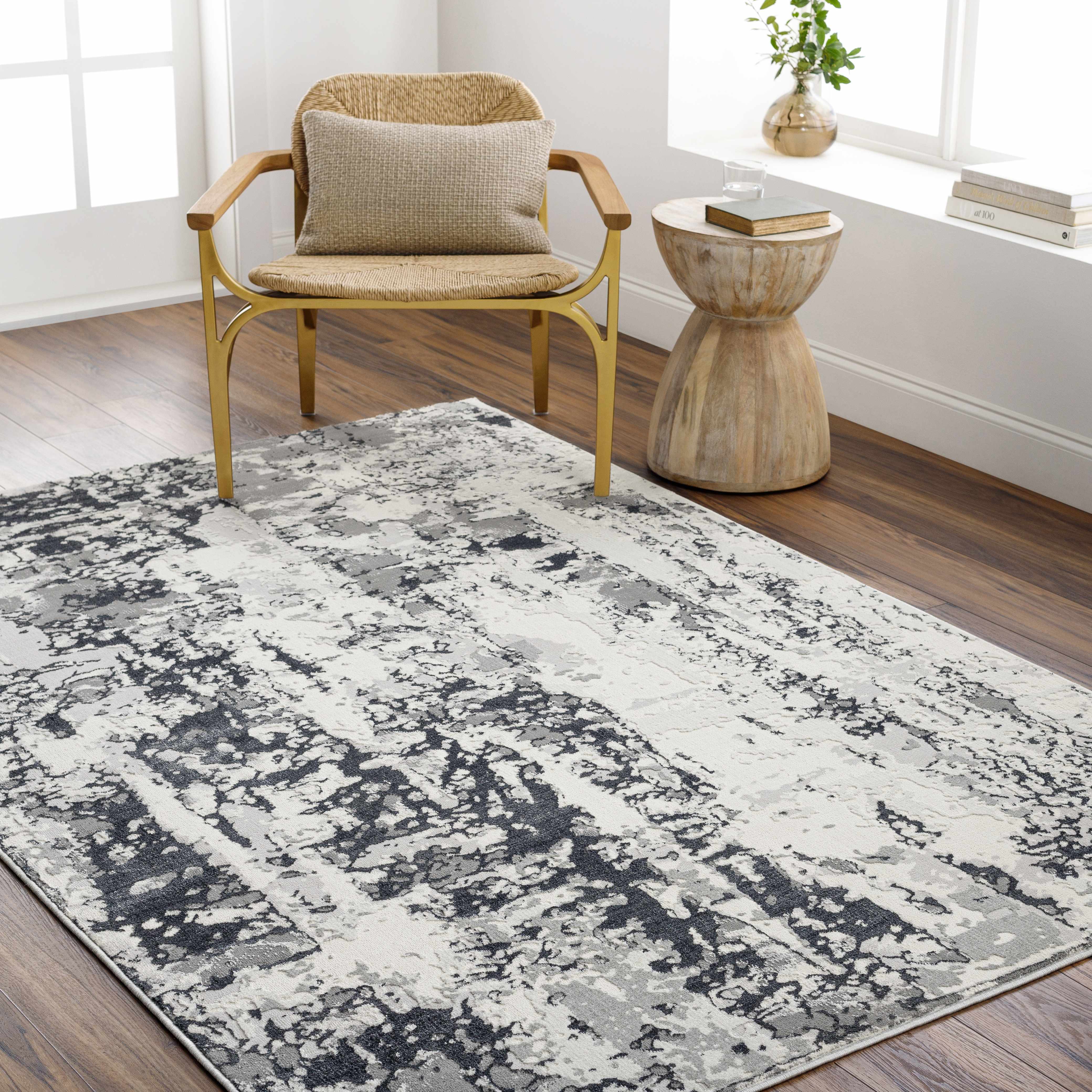 Junko 5'3in x 7' Area Rug - Hauteloom