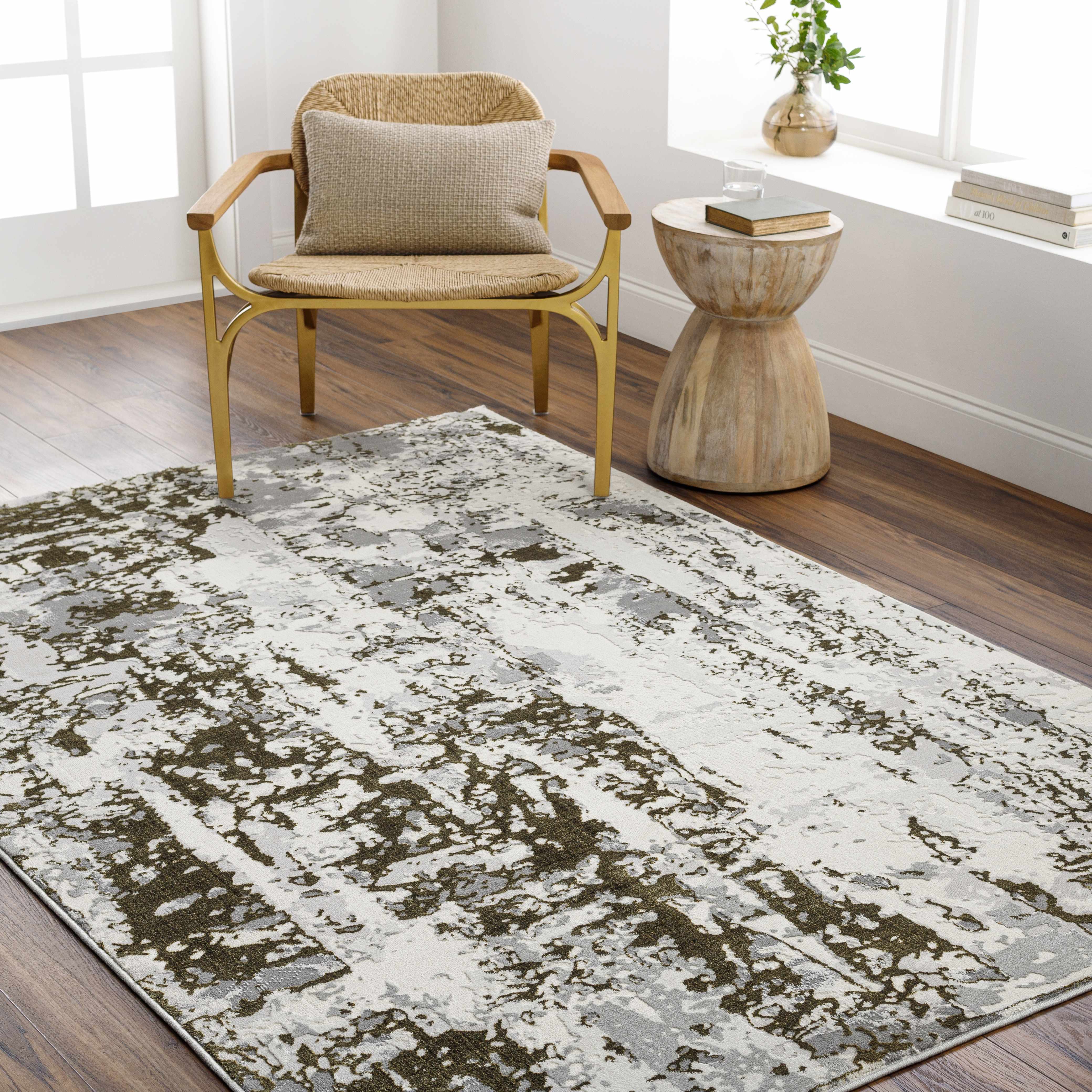 Junko 5'3in x 7' Area Rug - Hauteloom
