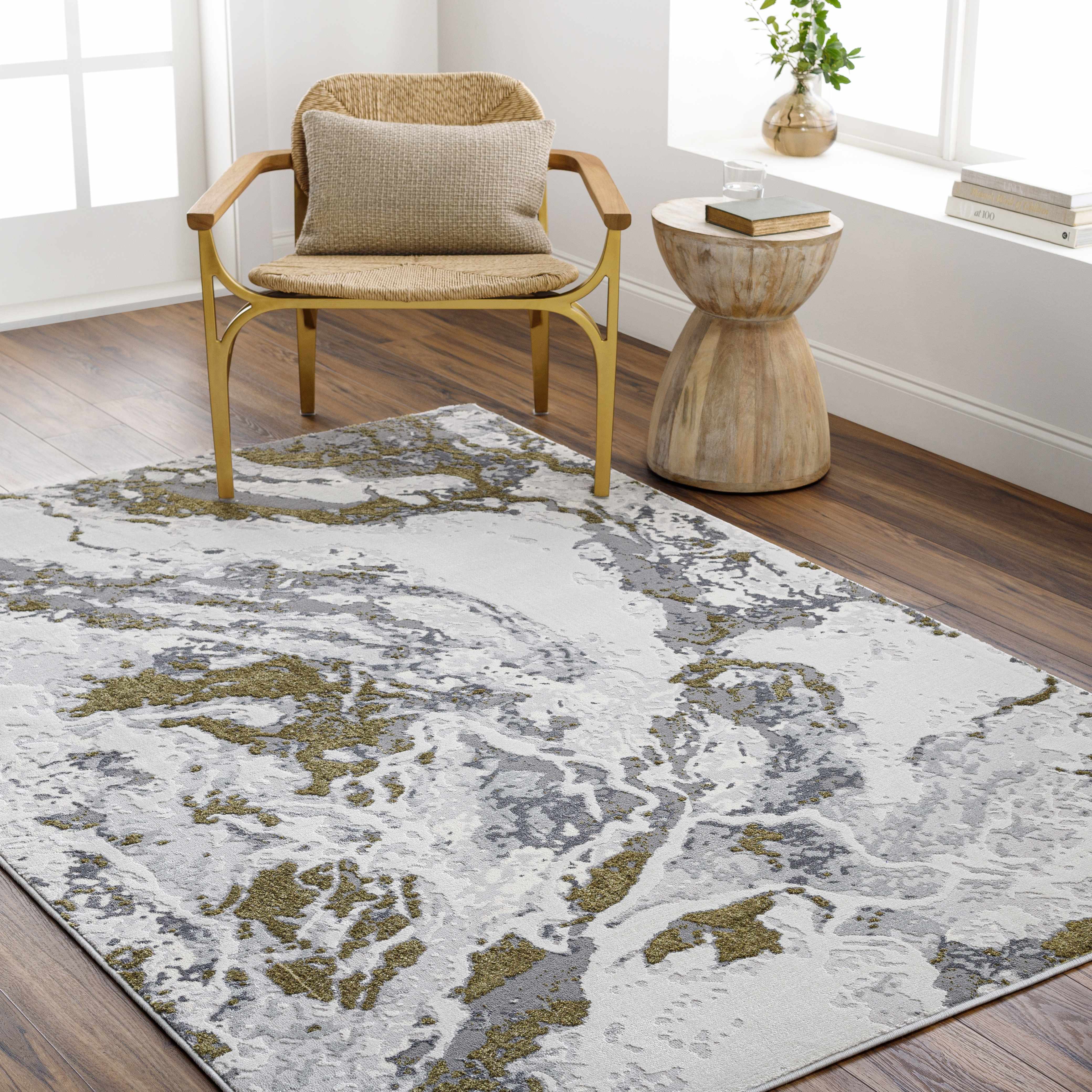 Kaleo 5'3in x 7' Area Rug - Hauteloom