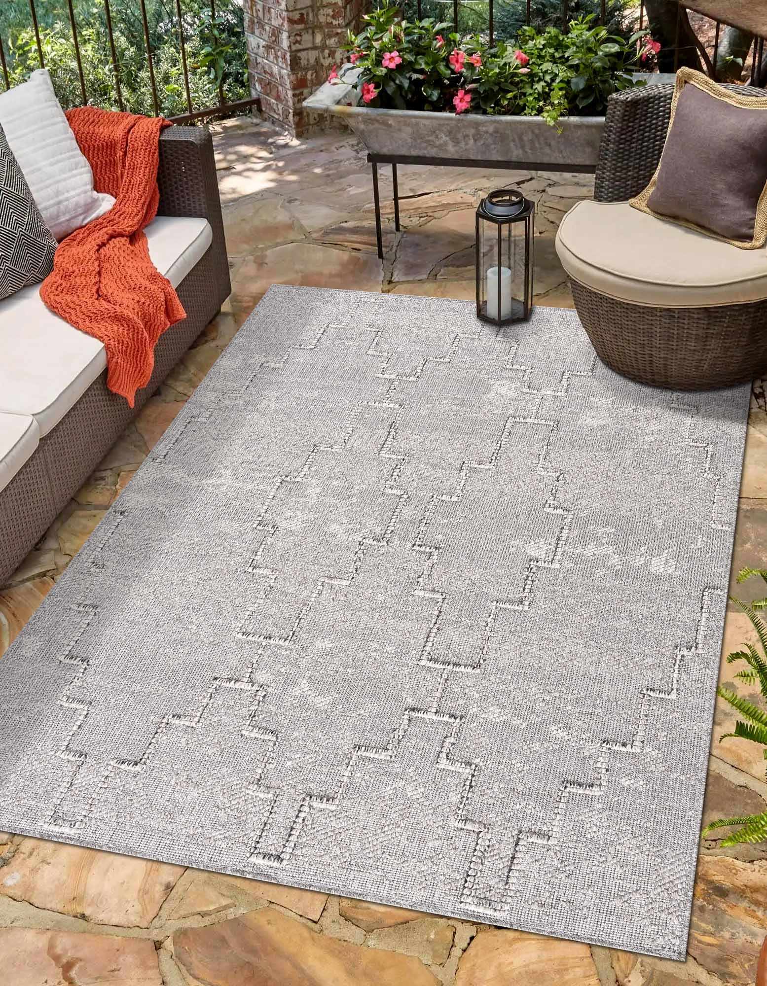 Butch 7'6in x 10' Outdoor Area Rug - Hauteloom