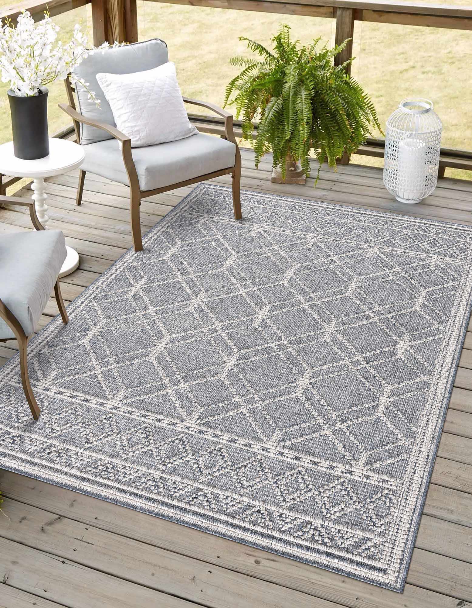 Diah 5' x 7' Outdoor Area Rug - Hauteloom