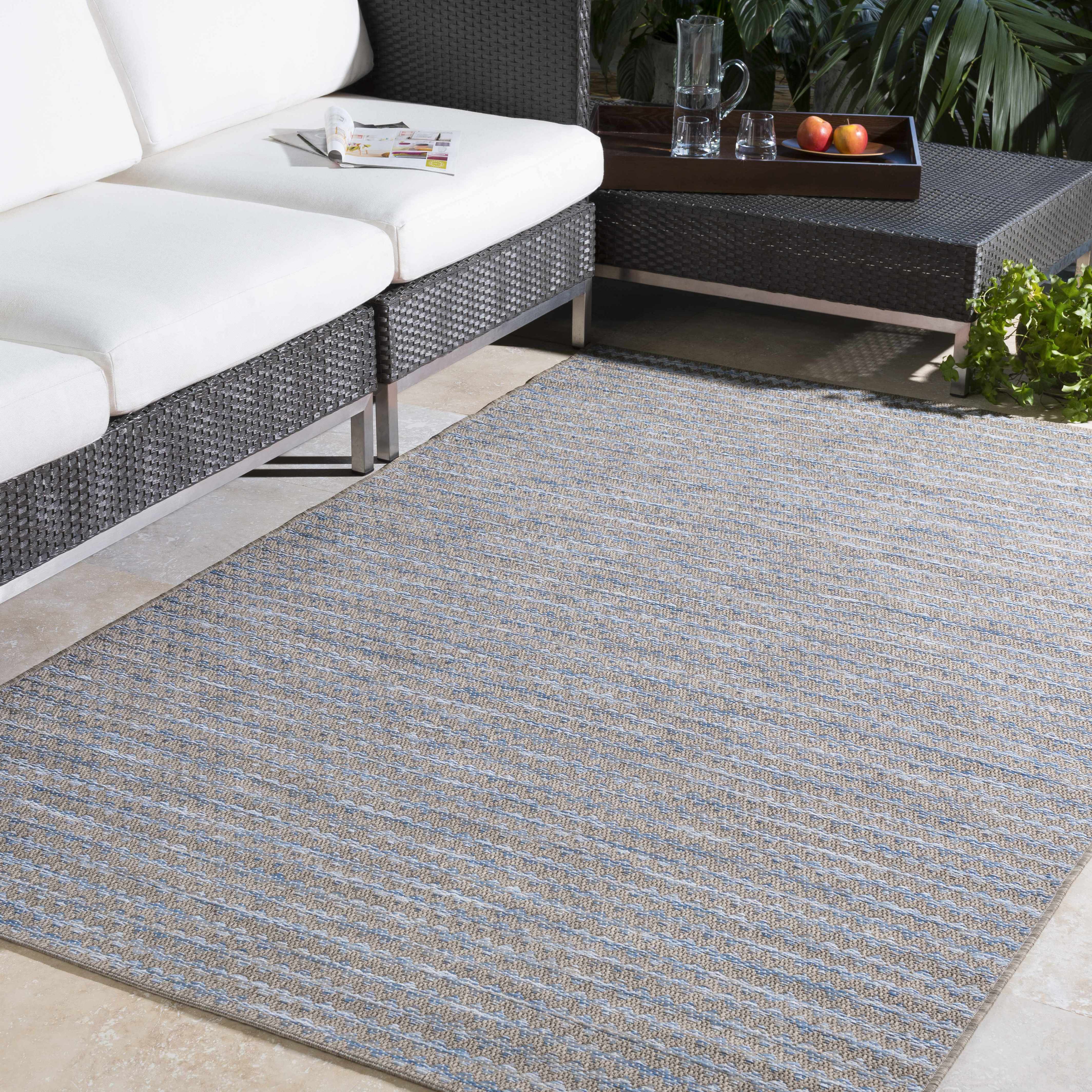 Gypsum 5'3in x 7'7in Indoor / Outdoor Outdoor Area Rug - Hauteloom