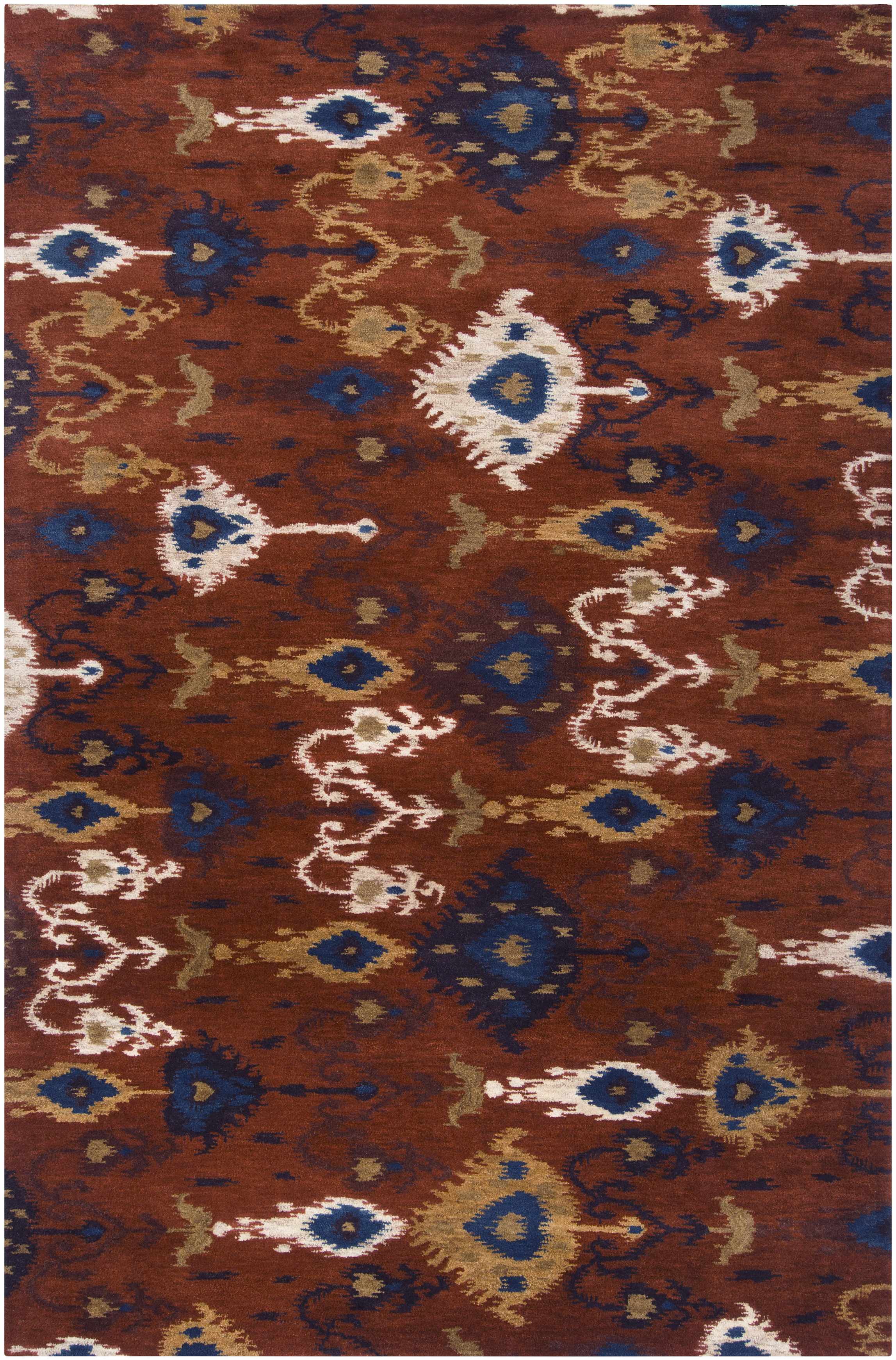 Syston 9' x 13' Transitional Updated Bohemian NZ Wool Area Rug - Hauteloom