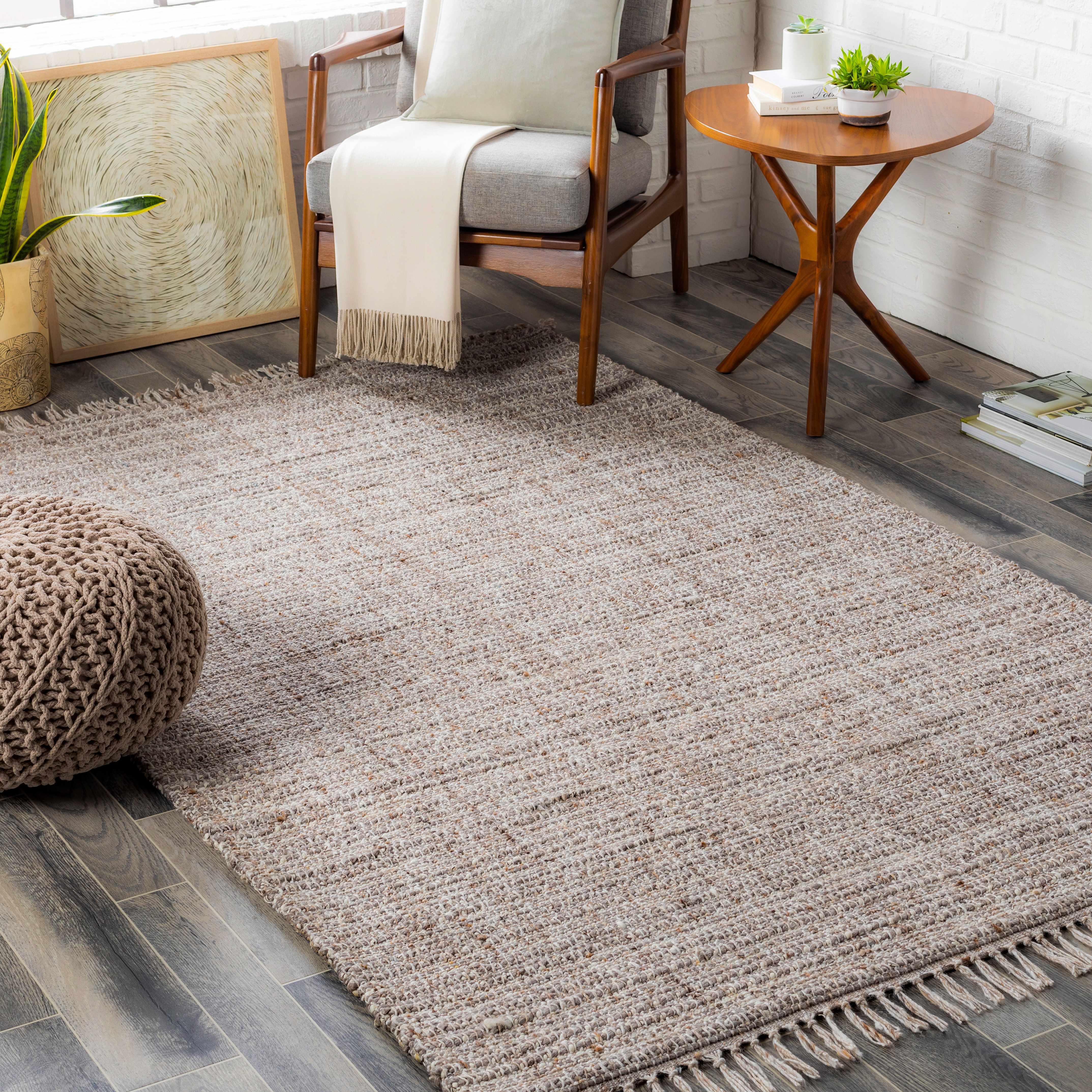 Poolesville 5' x 7'6in Modern Wool Area Rug - Hauteloom