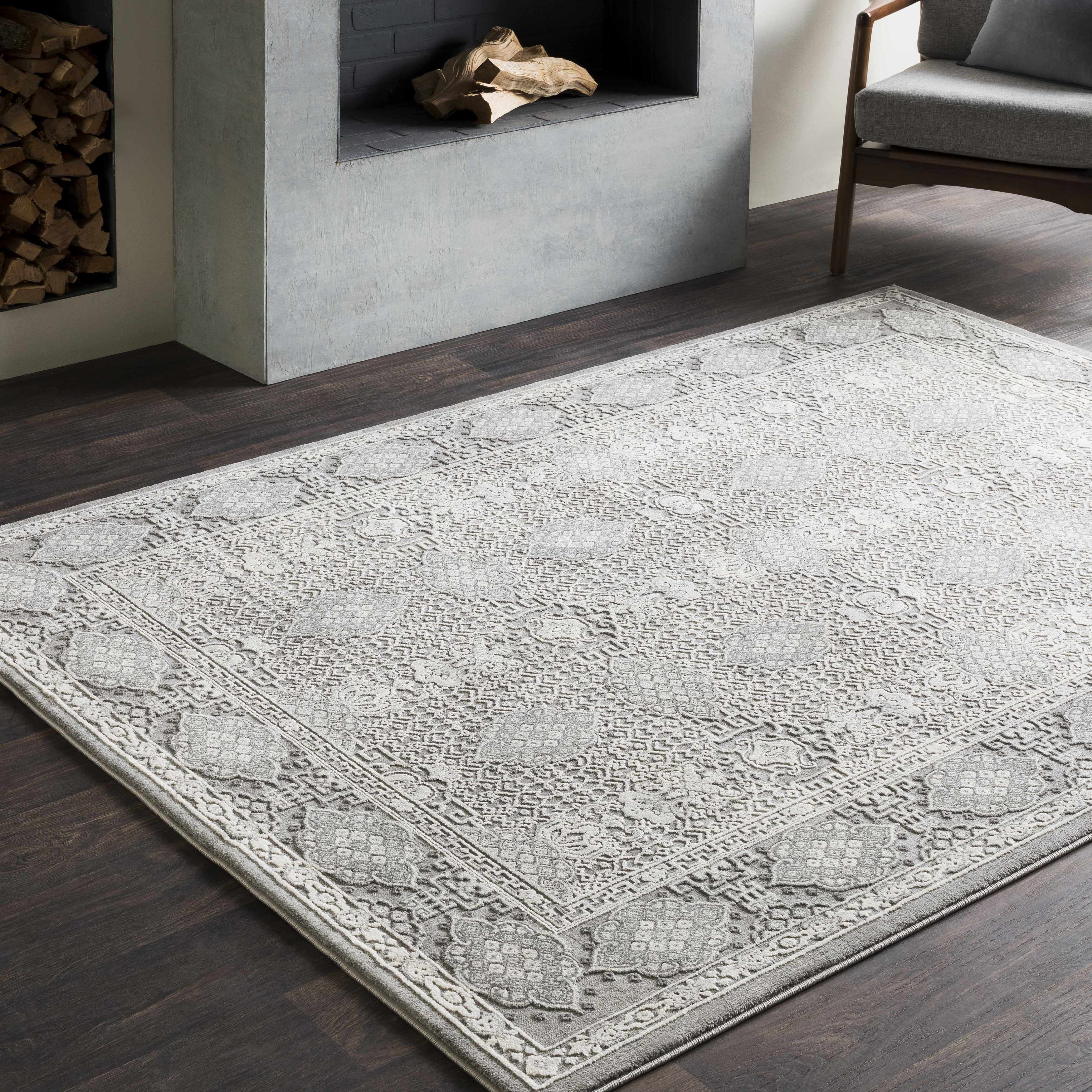 Ordway 7'10in x 10'2in Traditional Area Rug - Hauteloom