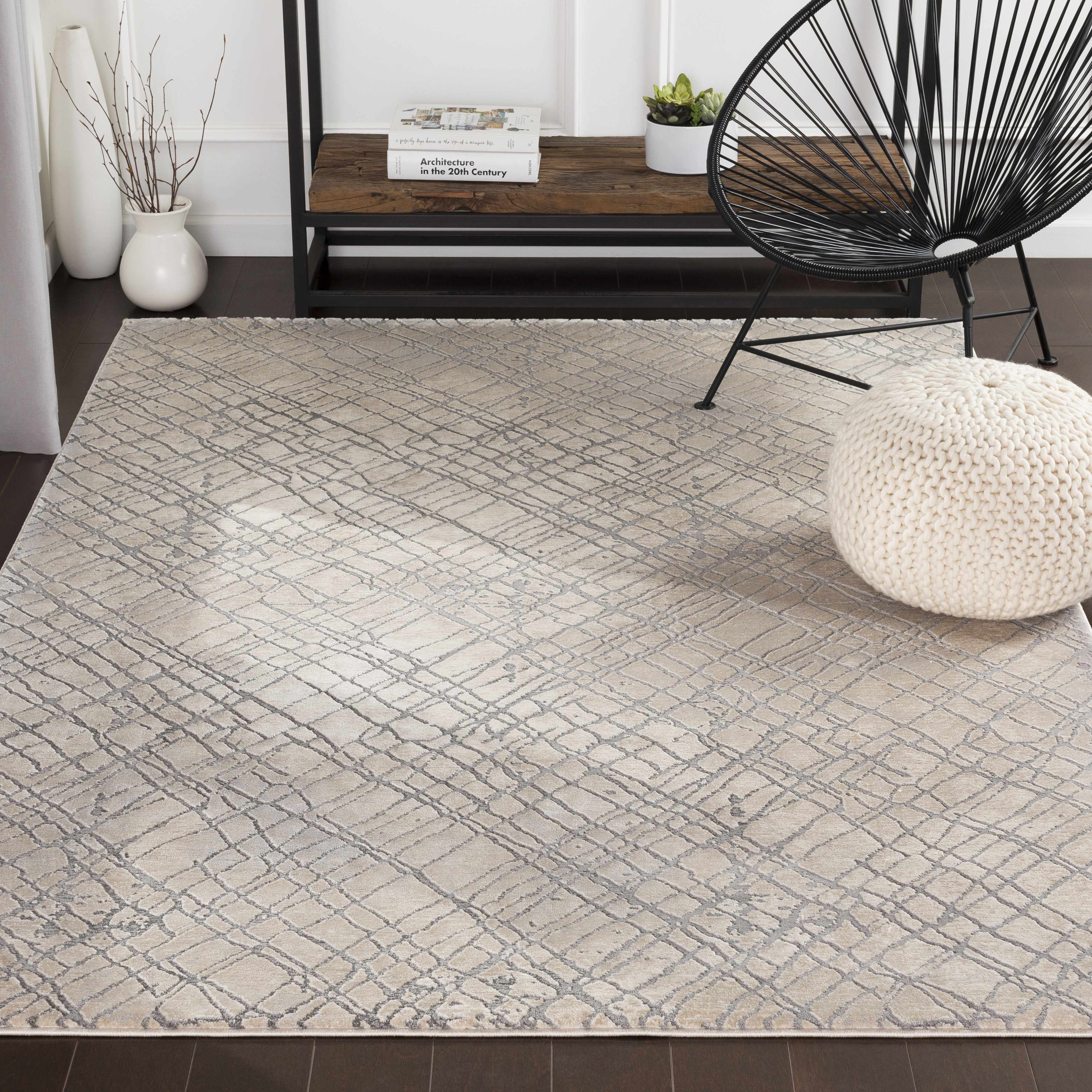 Strykersville 7'10in x 10'2in Modern Area Rug - Hauteloom