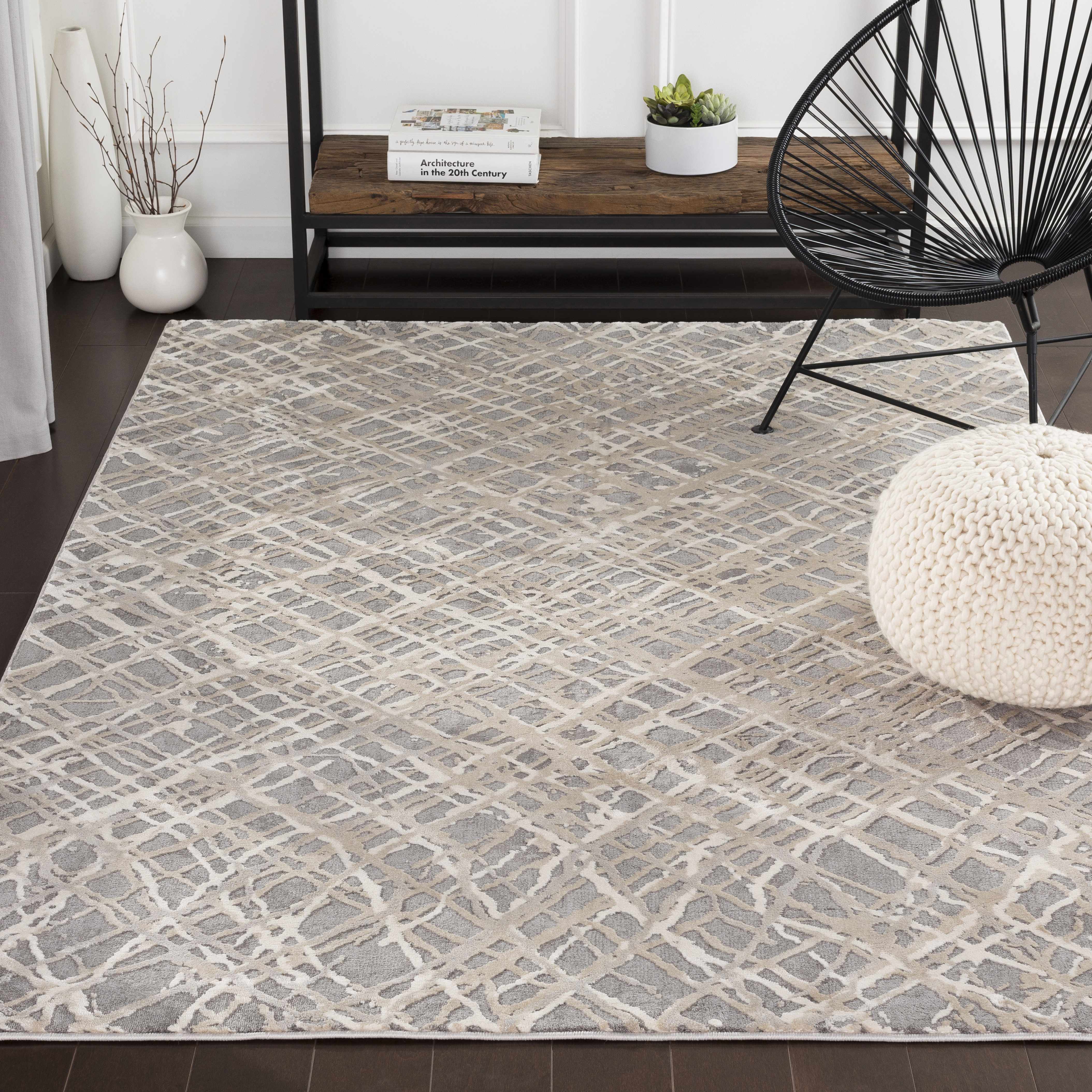 Smock 9' x 12'4in Modern Area Rug - Hauteloom