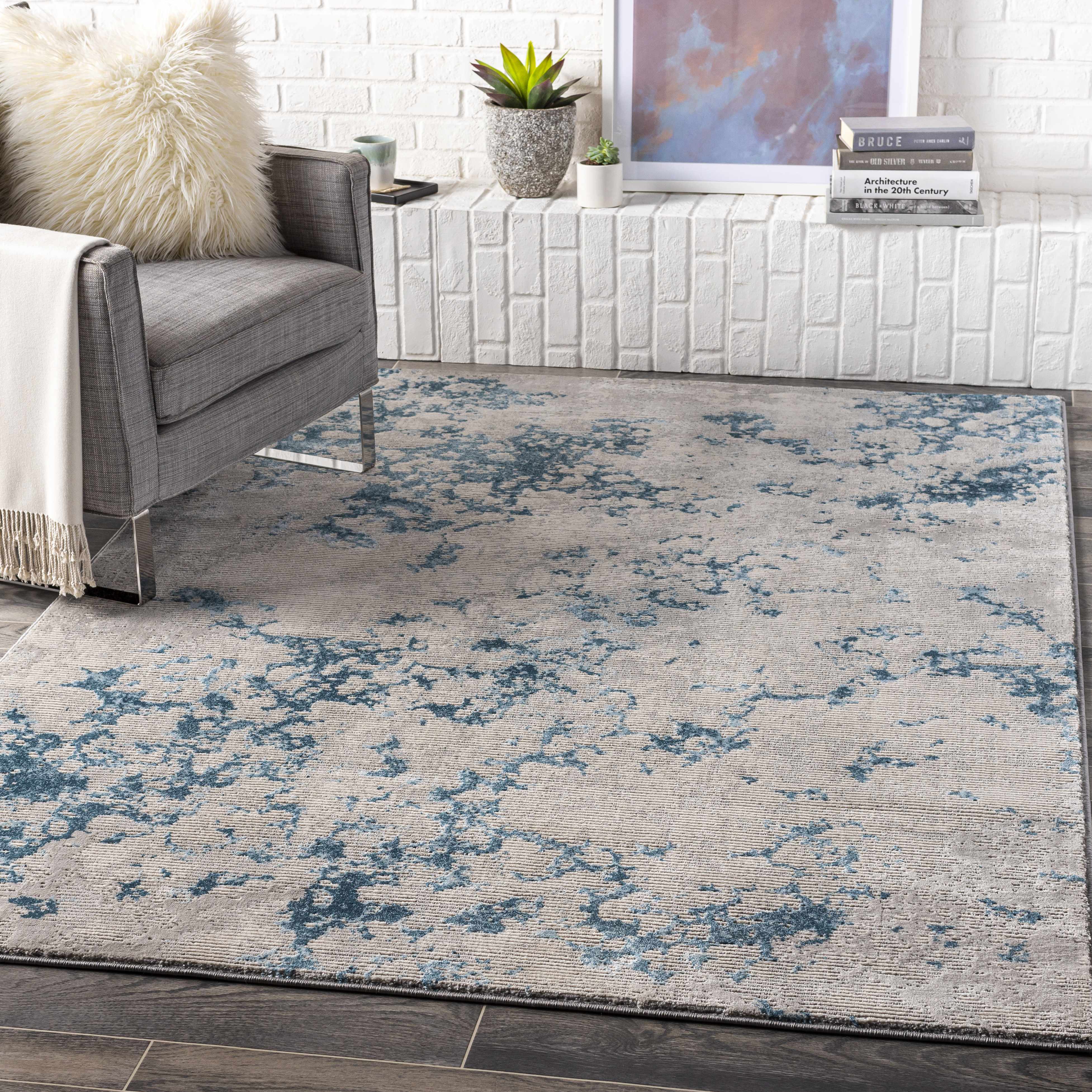 Mechanicsville 2' x 2'11in Modern Area Rug - Hauteloom