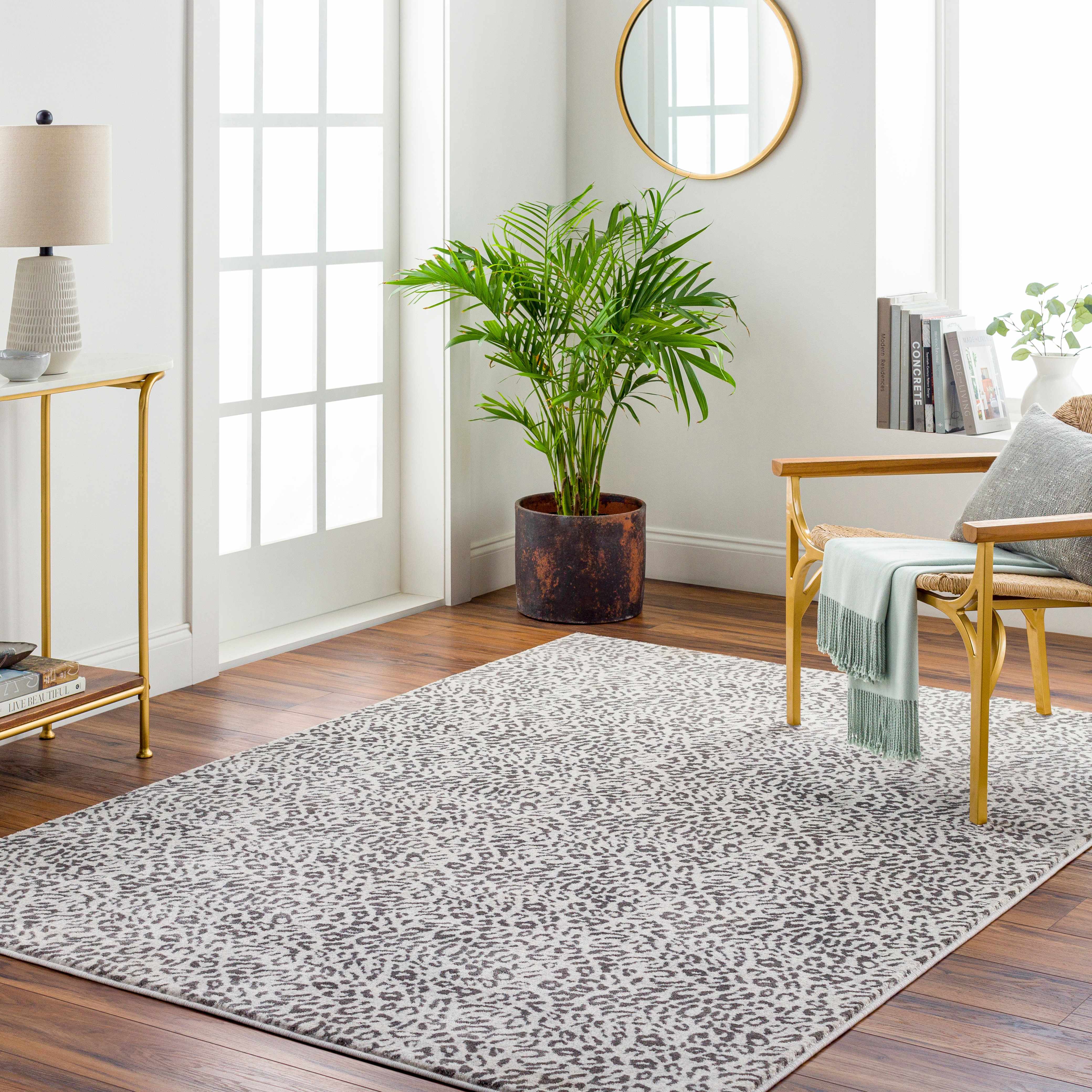 Ailis 2' x 2'11in Area Rug - Hauteloom