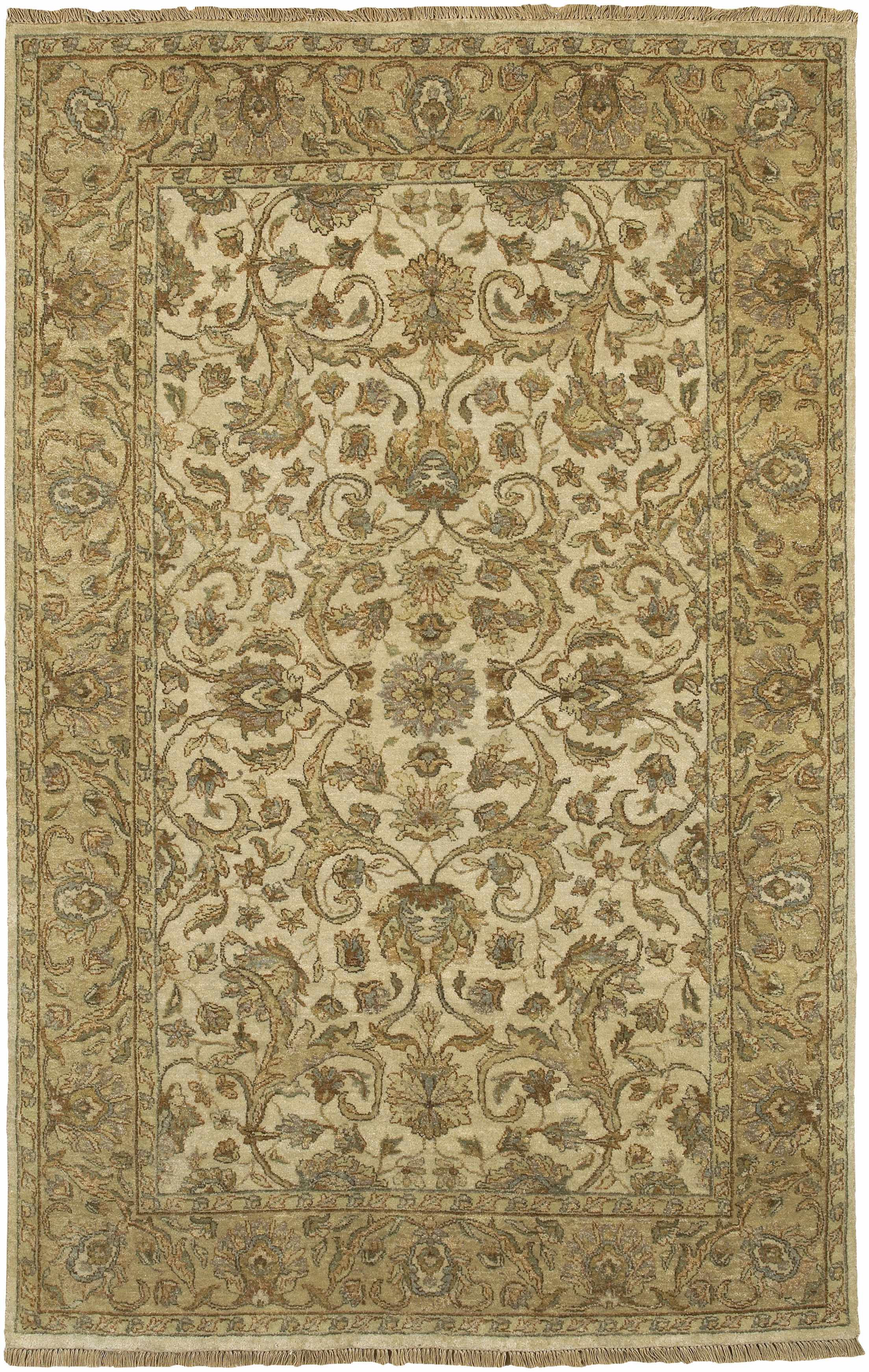 Mayview 3'9in x 5'9in Classic Handmade Traditional Persian NZ Wool Runner - Hauteloom