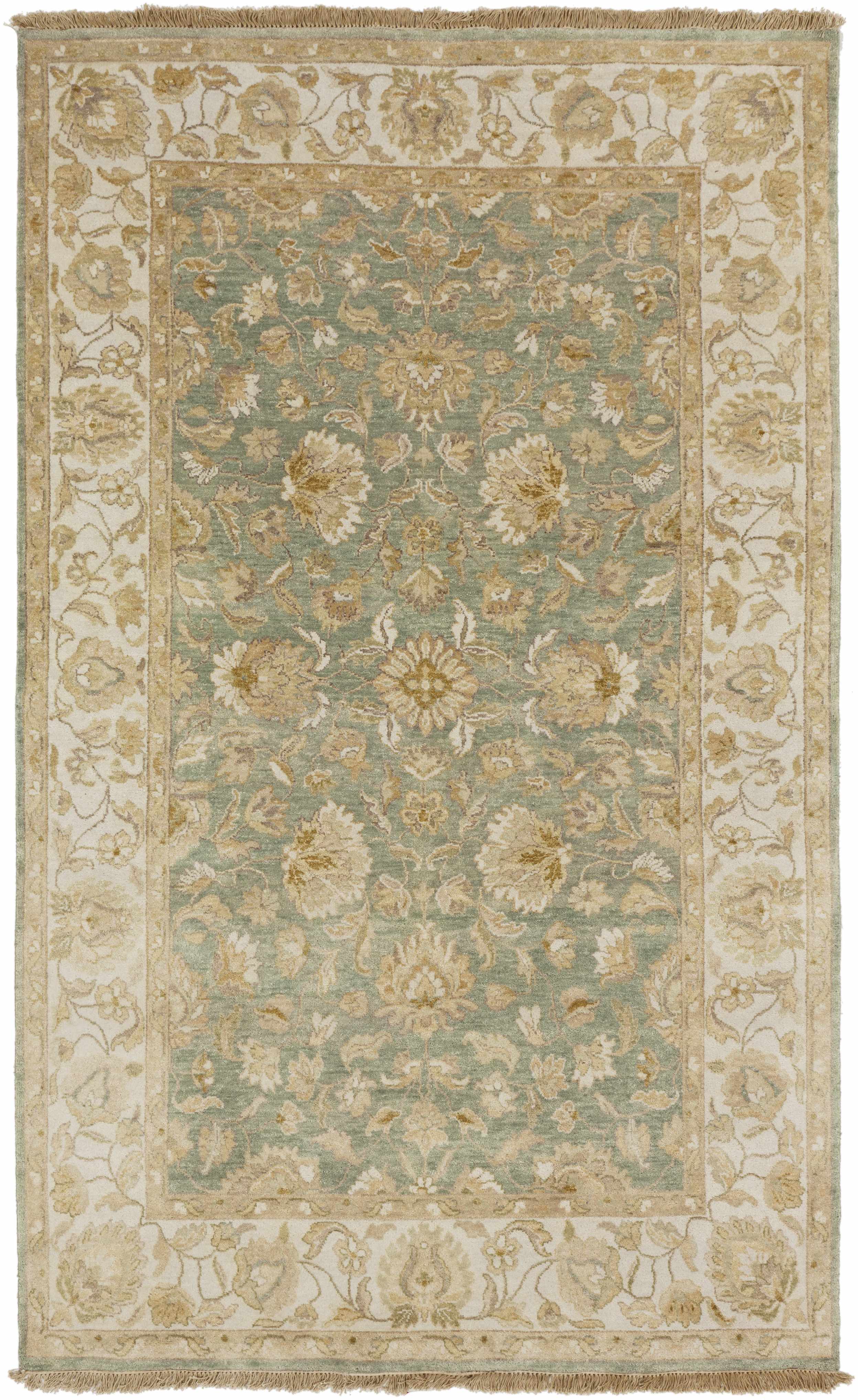Skipwith 5' x 8' Traditional Handmade Traditional Persian NZ Wool Area Rug - Hauteloom