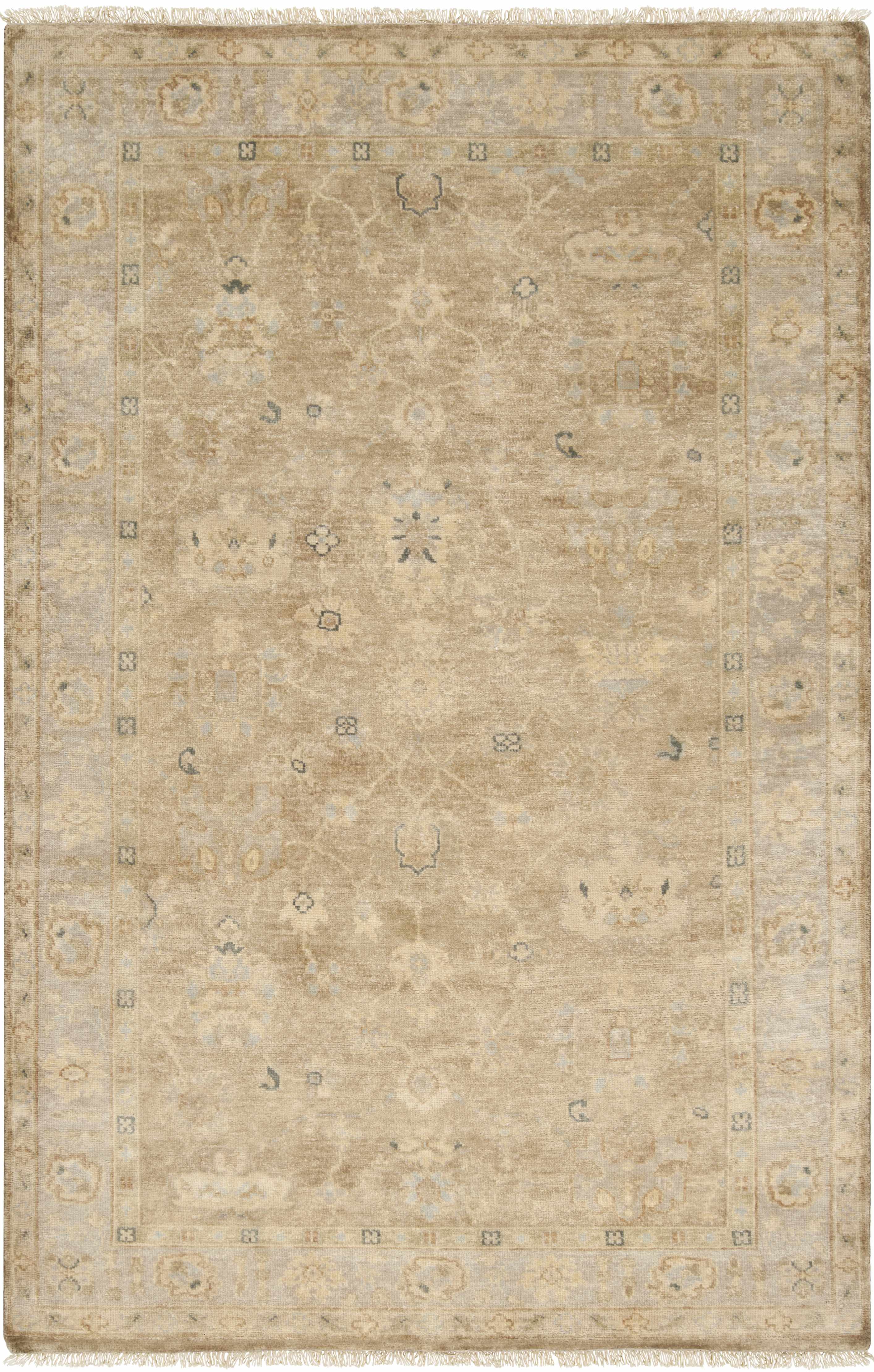 Lockney 2' x 3' Traditional Handmade Traditional Persian NZ Wool Area Rug - Hauteloom