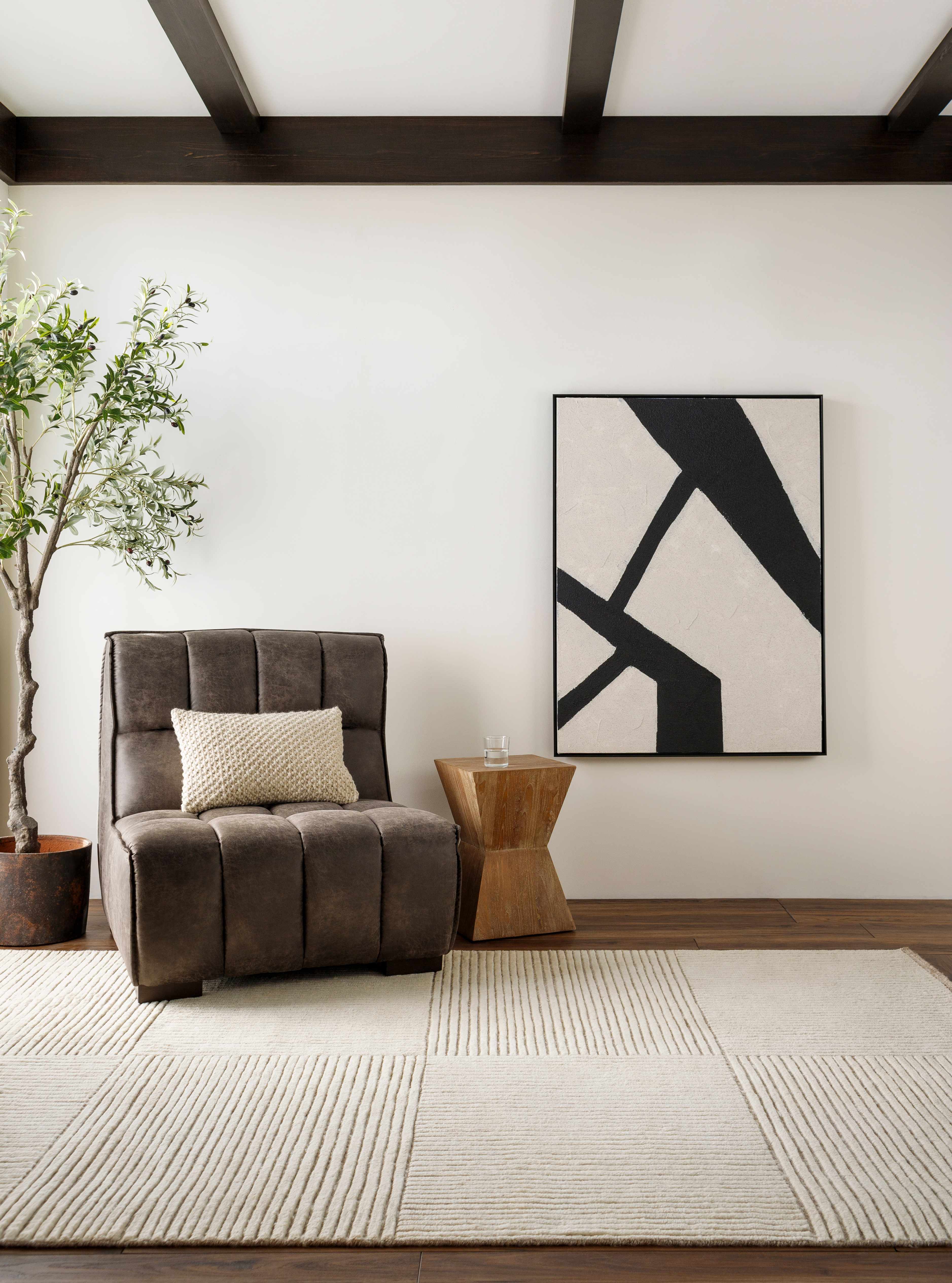 Aliza 8' x 10' Wool Area Rug - Hauteloom