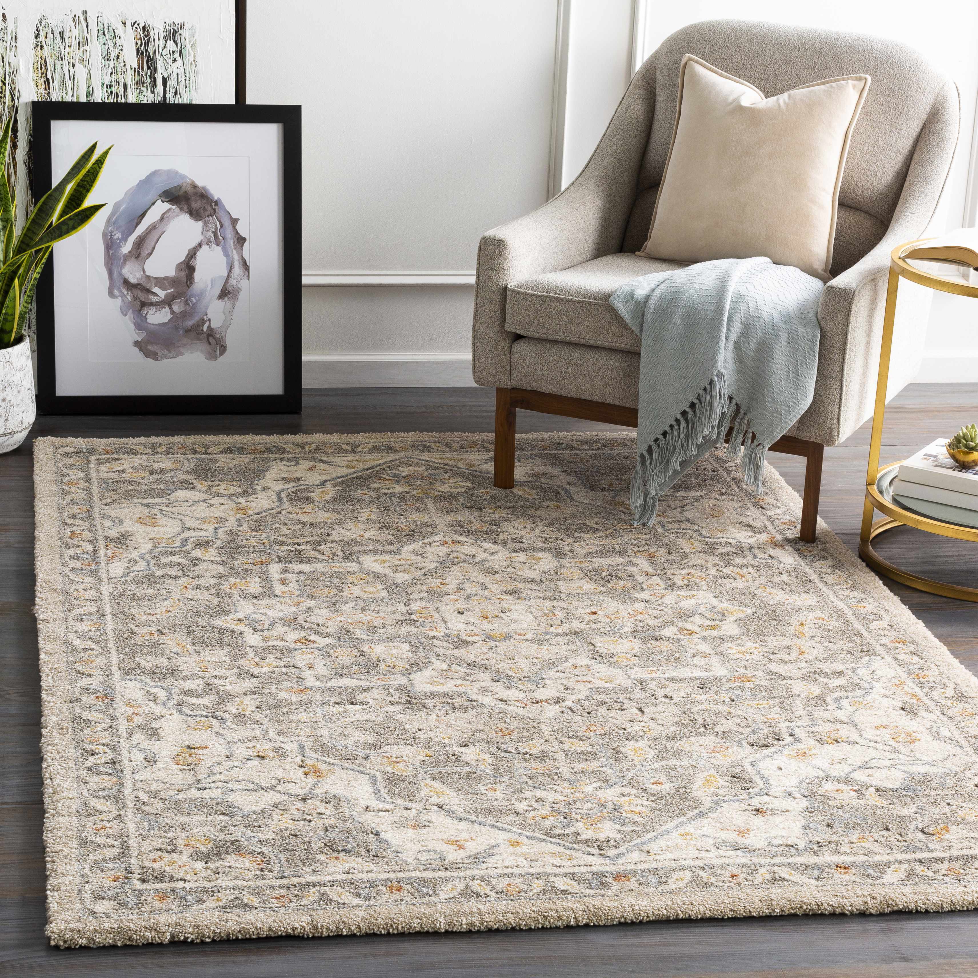 Abbyville 7'10in x 10'3in Updated Traditional Area Rug - Hauteloom