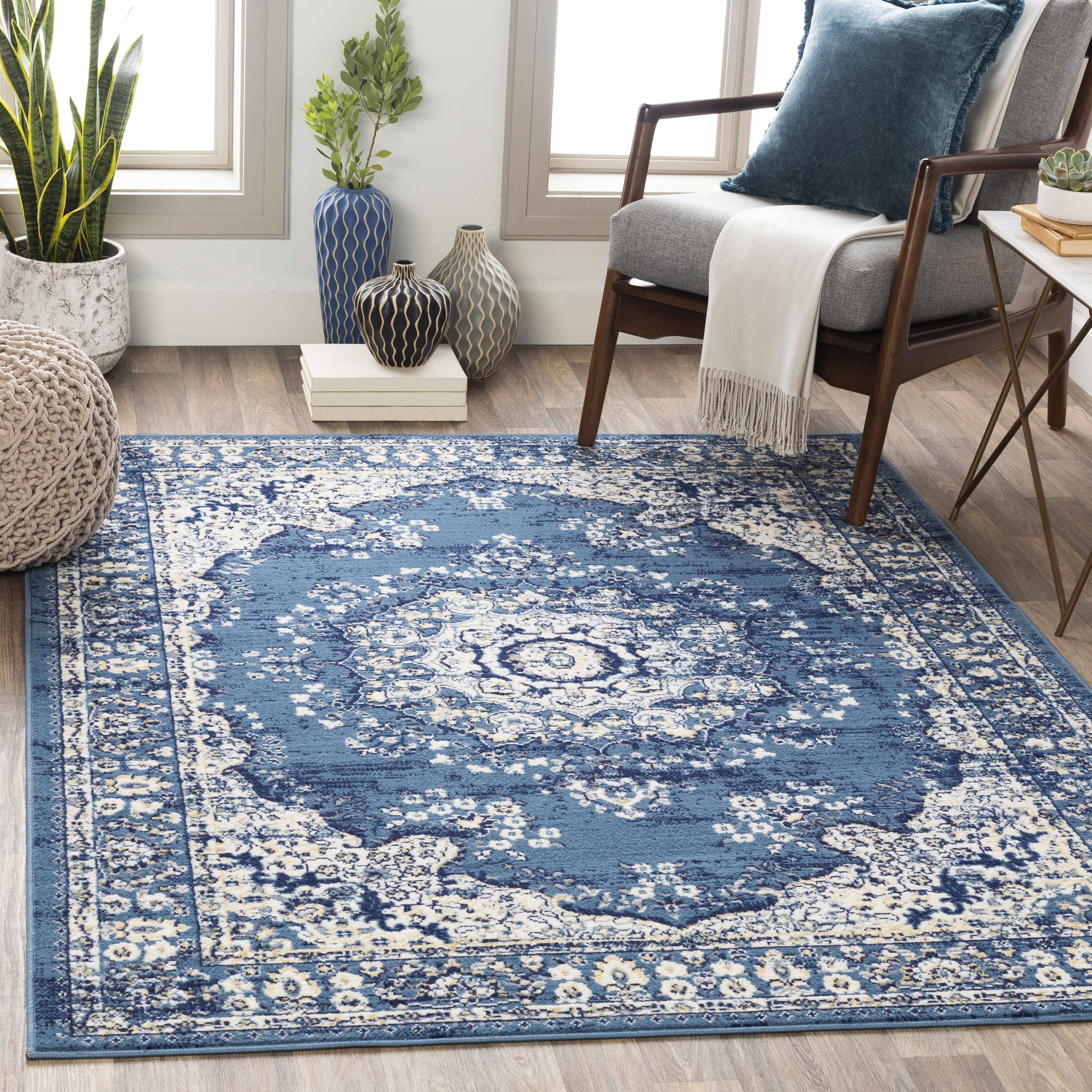 Kapunda 7'10in x 10'2in Traditional Area Rug - Hauteloom