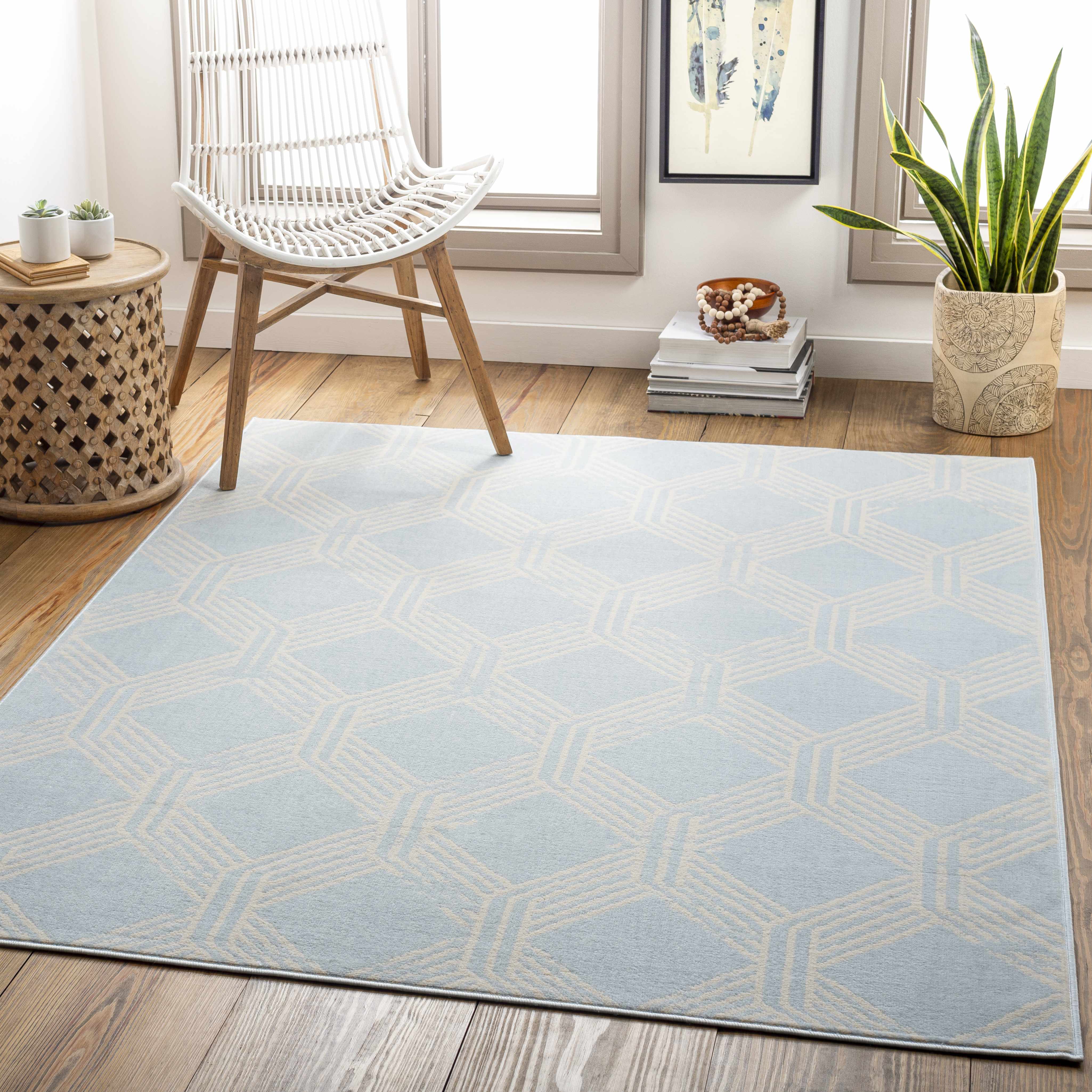 Superior 7'10in x 10'2in Area Rug - Hauteloom