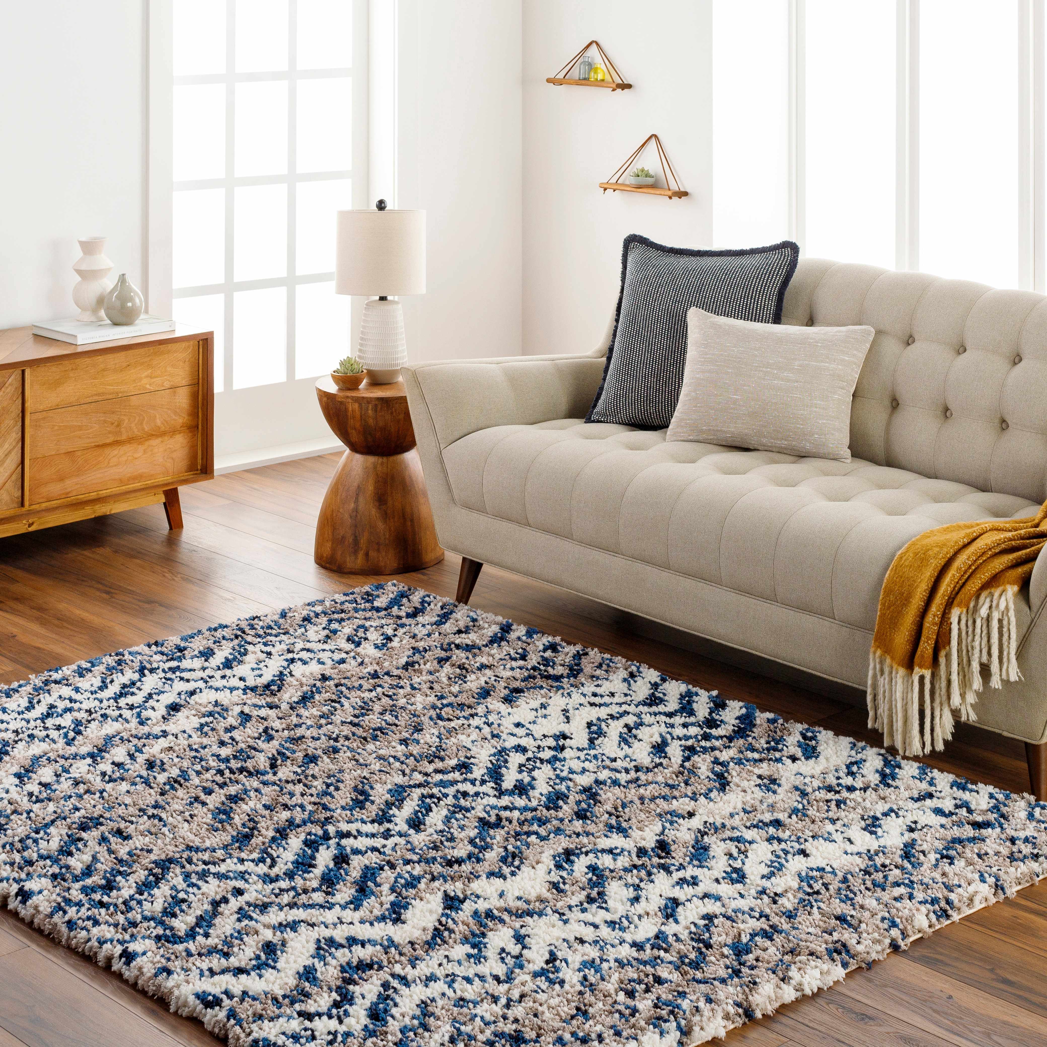 Brona 7'10in x 10' Area Rug - Hauteloom