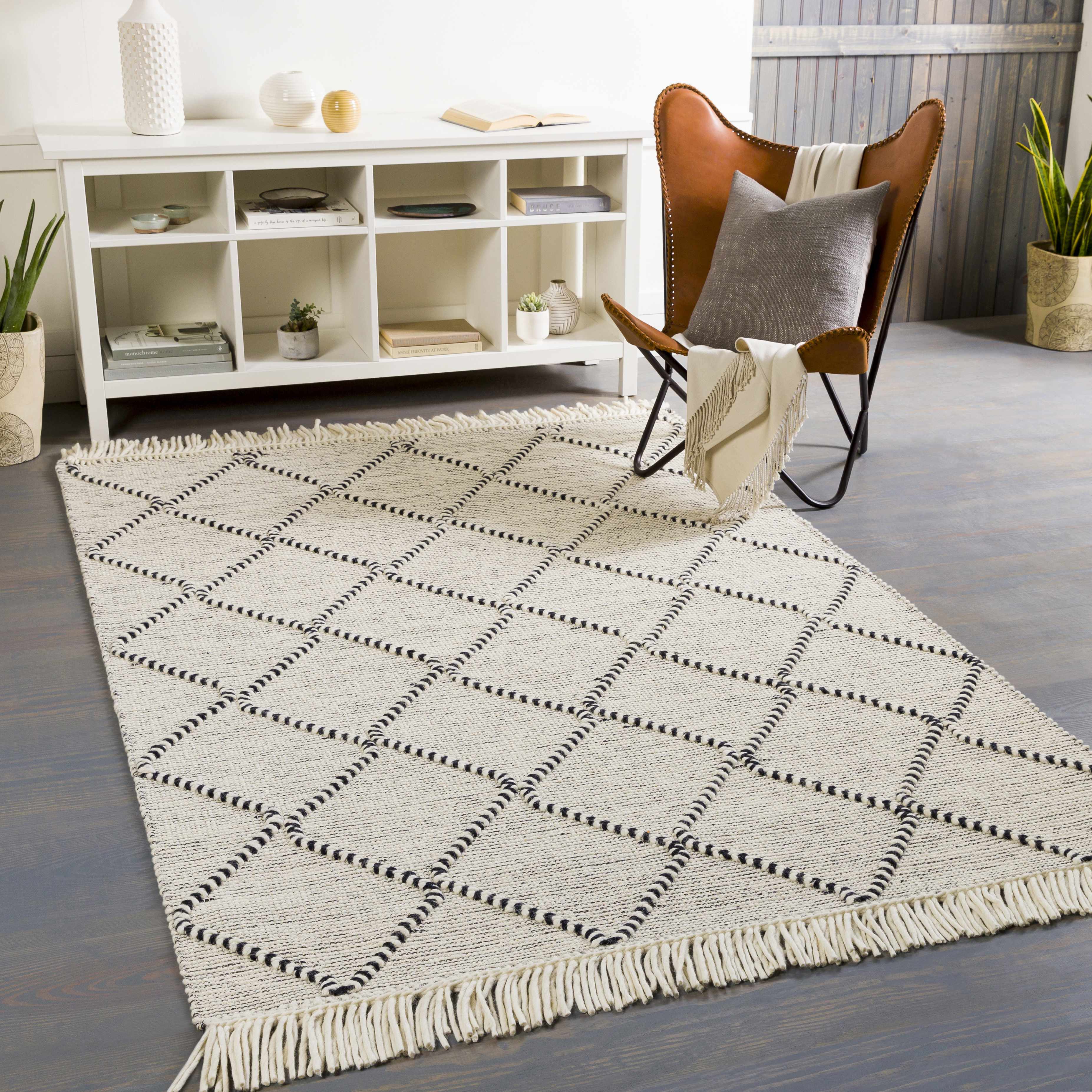 Siyabuswa 8' x 10' Handmade Moroccan Farmhouse Wool Area Rug - Hauteloom