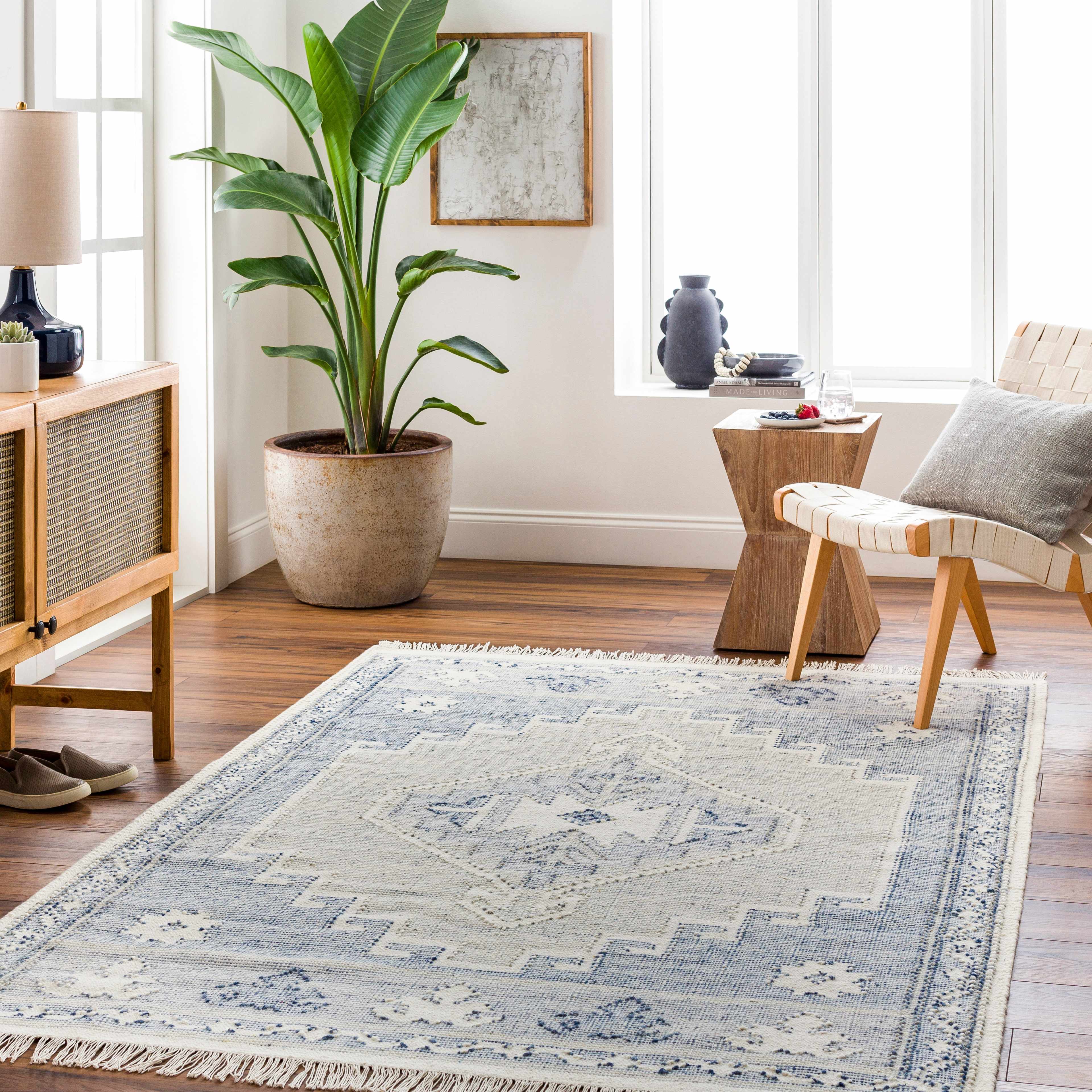 Dumi 6' x 9' Wool Area Rug - Hauteloom