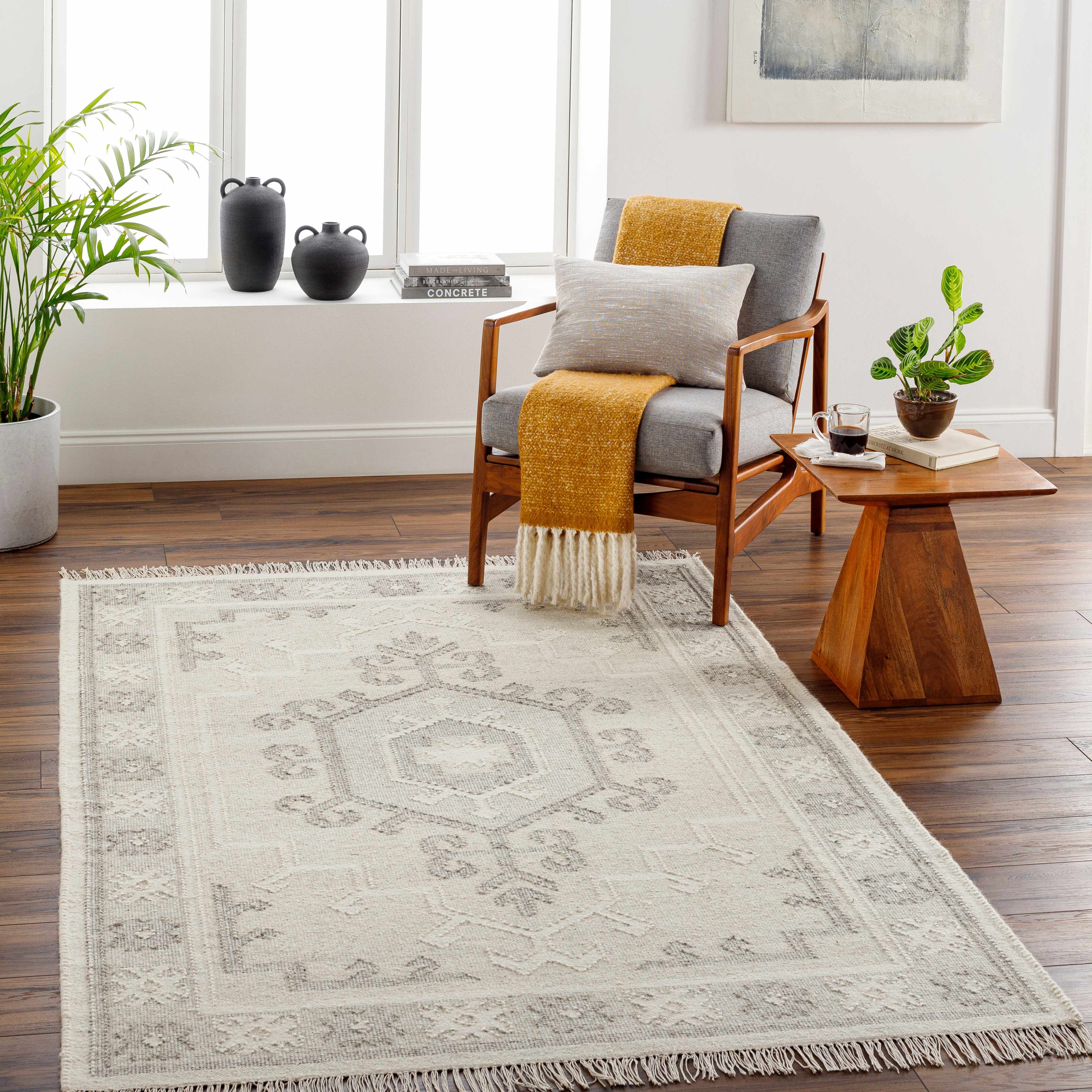 Afra 8' x 10' Wool Outdoor Area Rug - Hauteloom