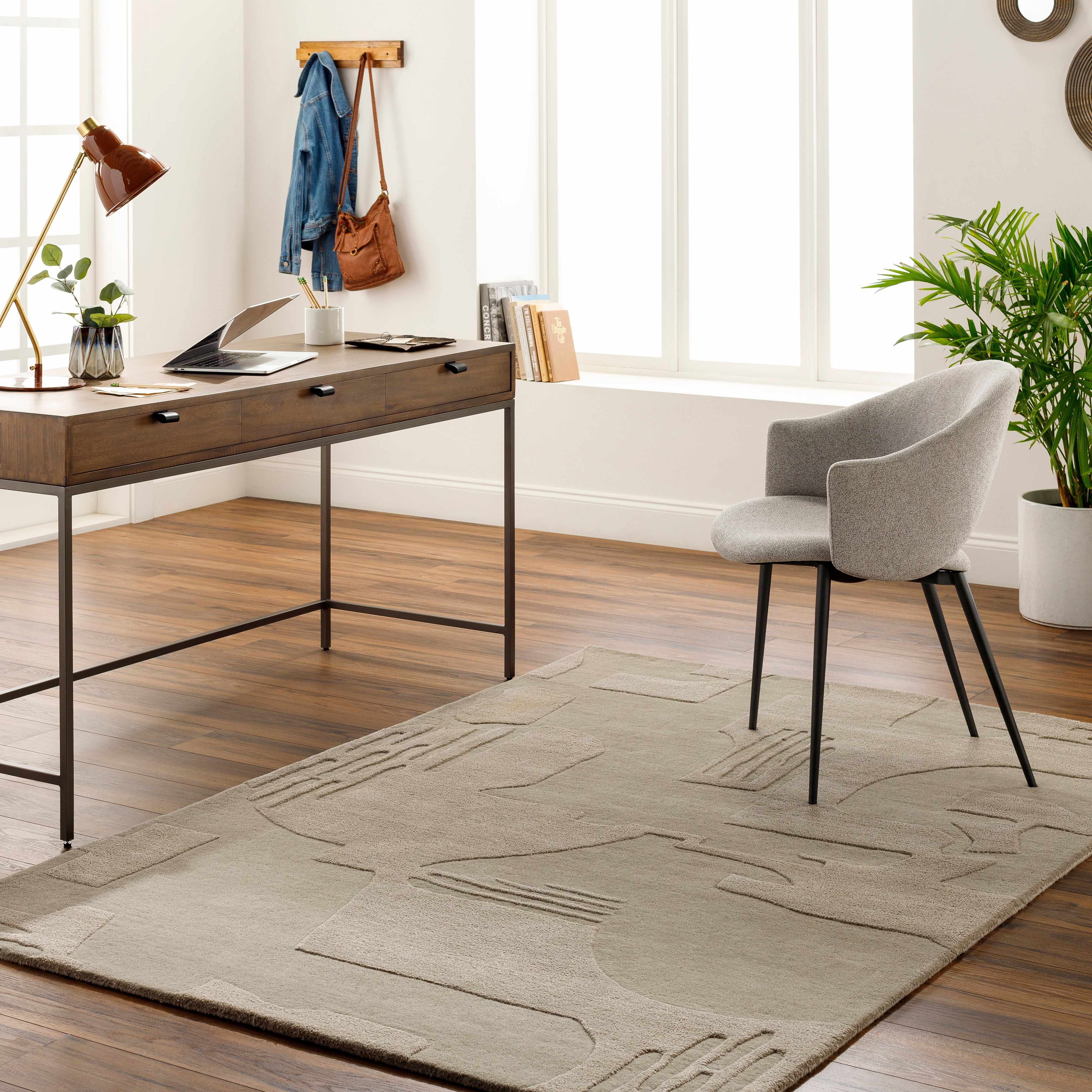 Dessa 8' x 10' Wool Area Rug - Hauteloom