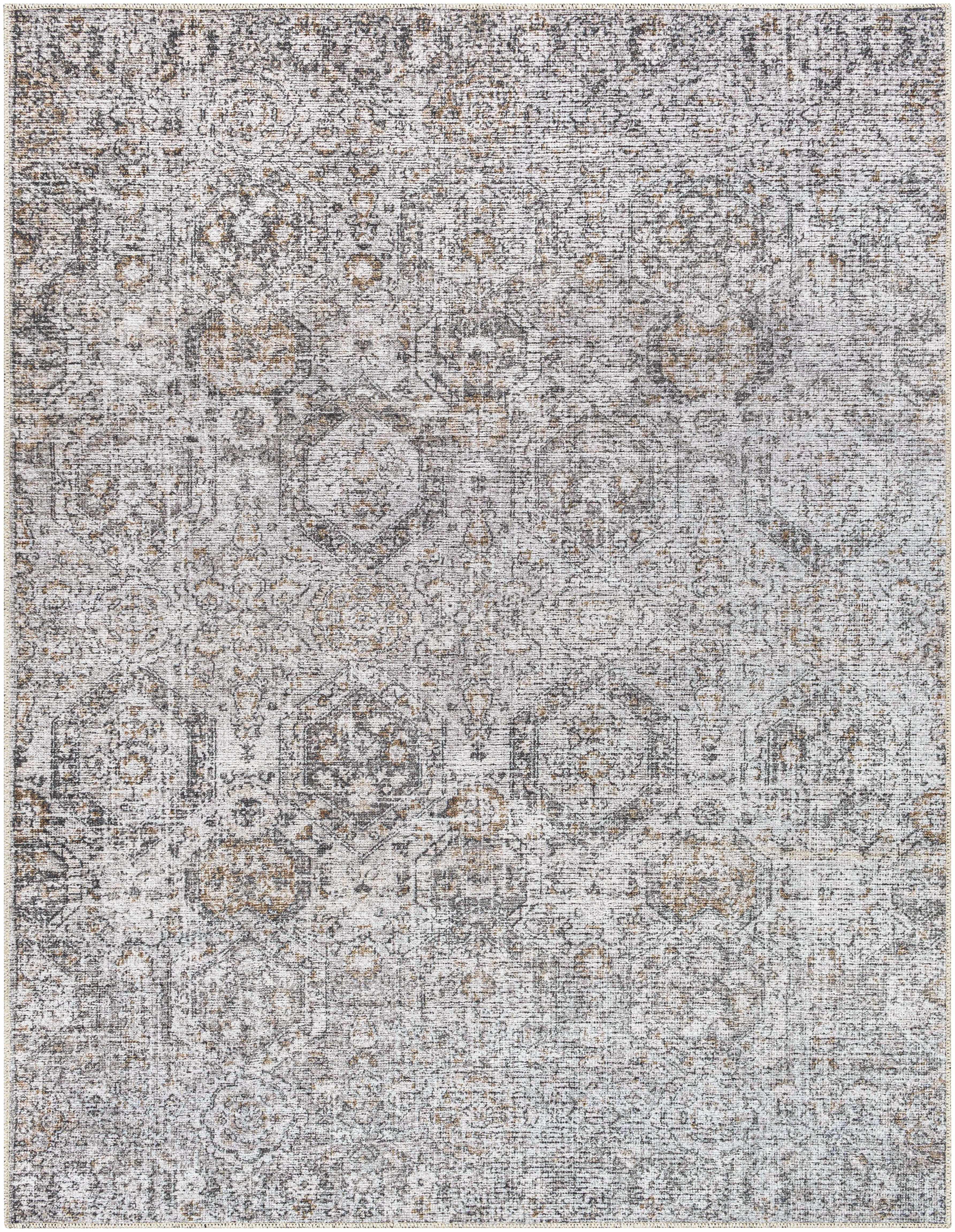 Morna 6'7in x 9' Washable Area Rug - Hauteloom