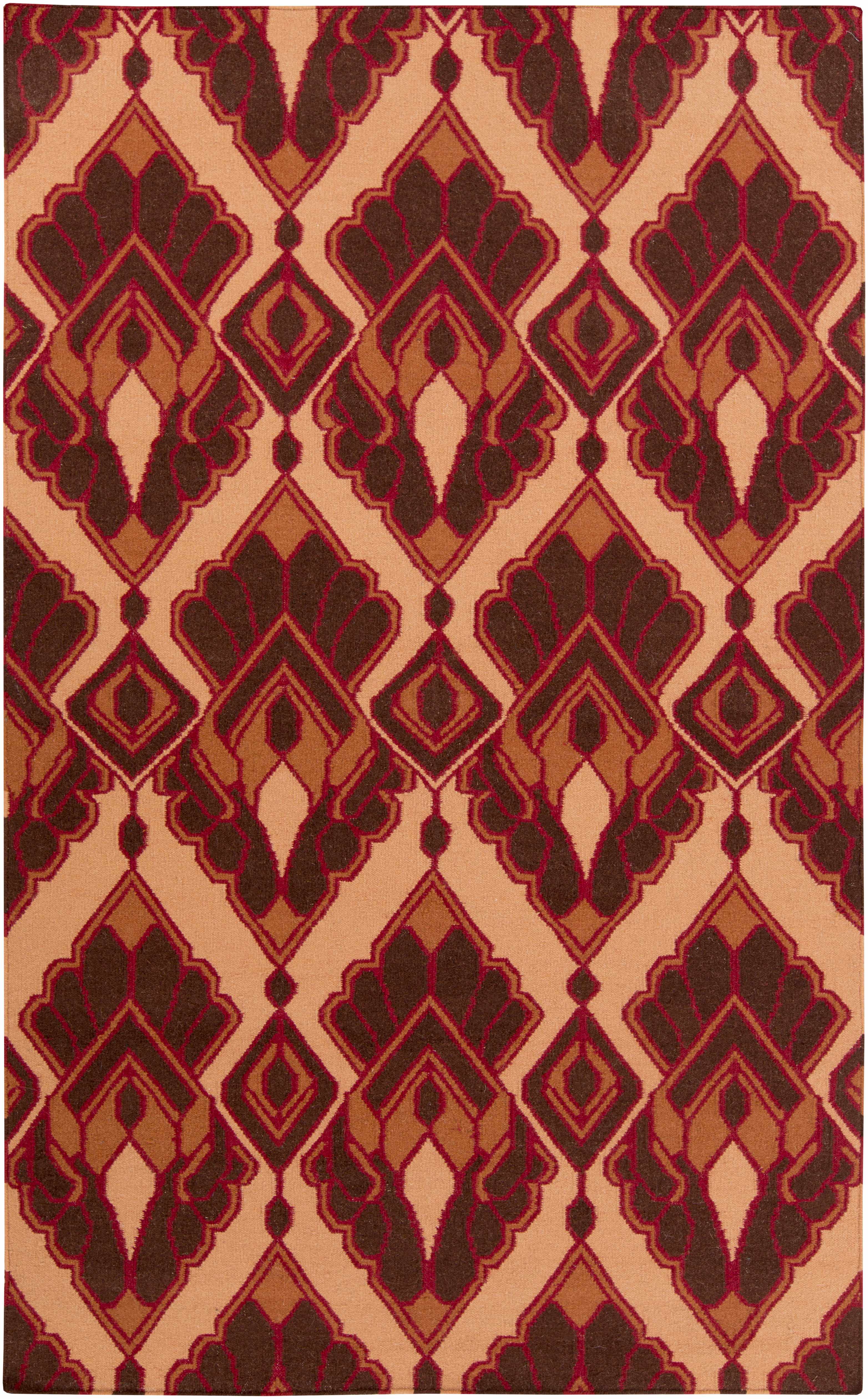 Wayne 8' x 11' Flat Weave Moroccan Bohemian Wool Area Rug - Hauteloom