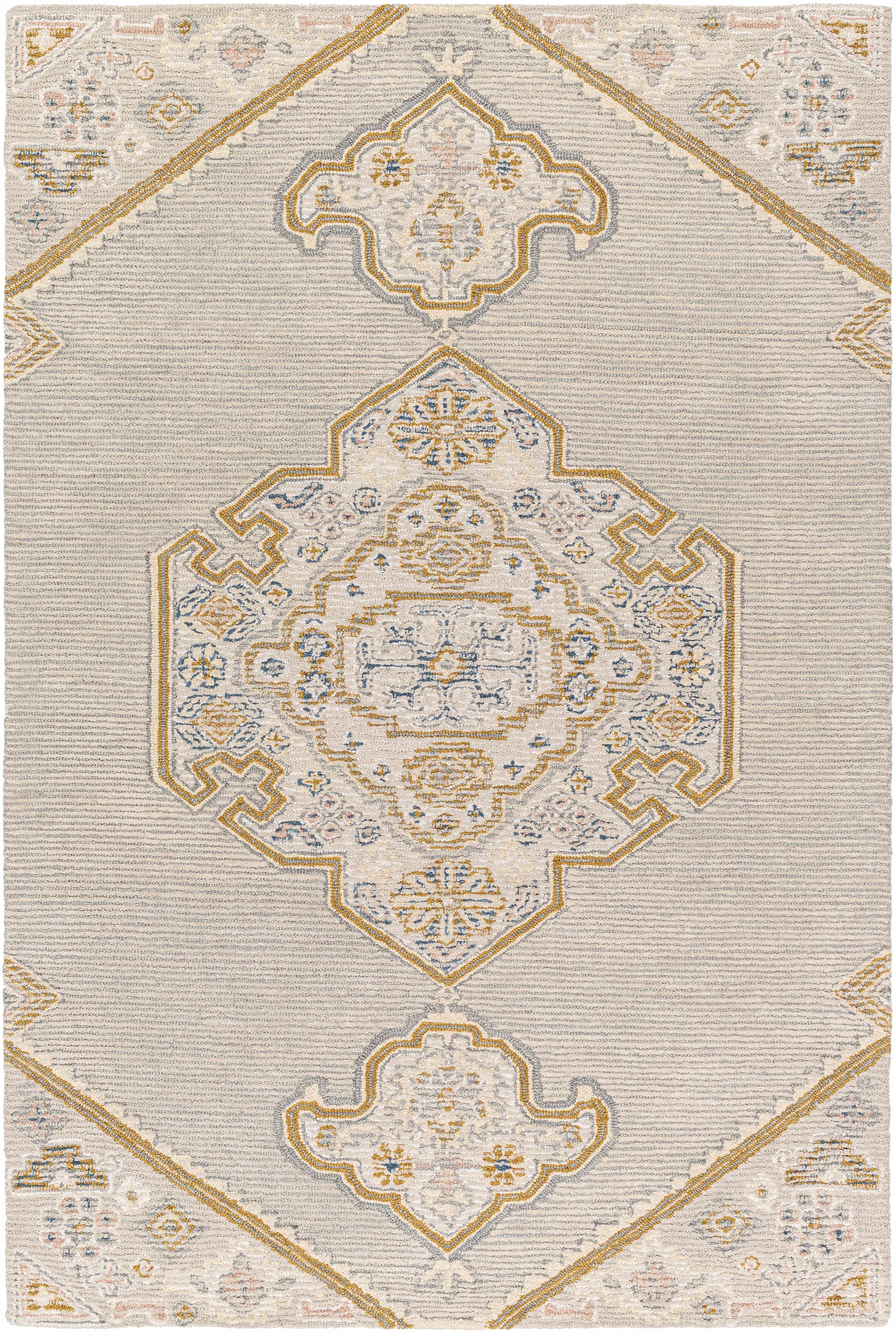 Mayu 9' x 12' Wool Area Rug - Hauteloom